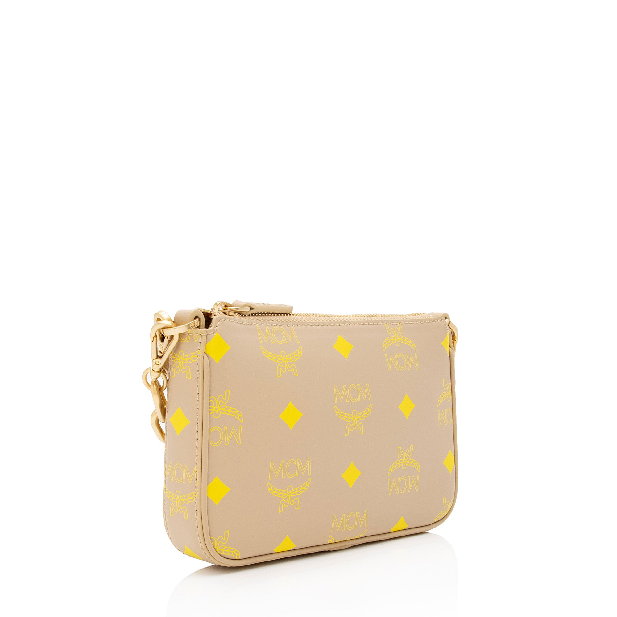 MCM Visetos Color Splash Chain Mini Crossbody (SHF-JG5U9B)