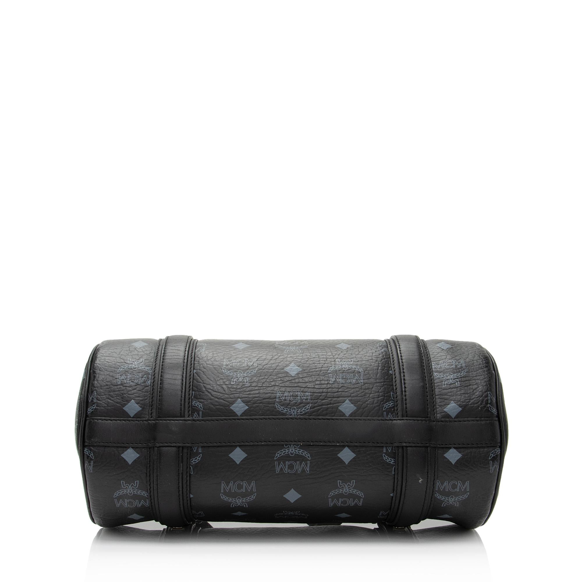 MCM Visetos Essential Barrel Bag (SHF-zQniXB)