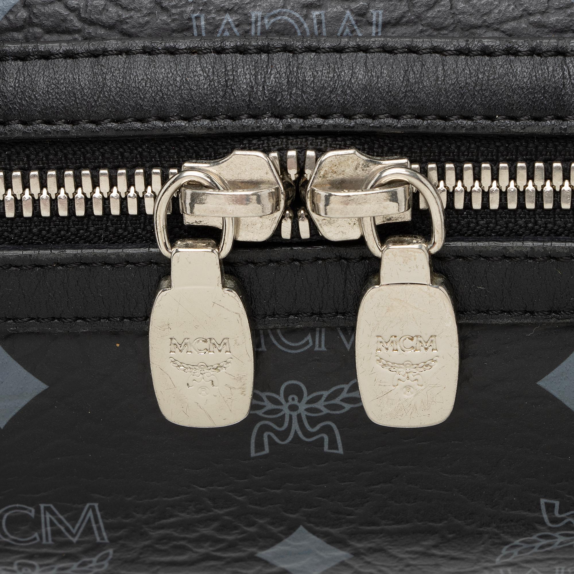 MCM Visetos Essential Barrel Bag (SHF-zQniXB)