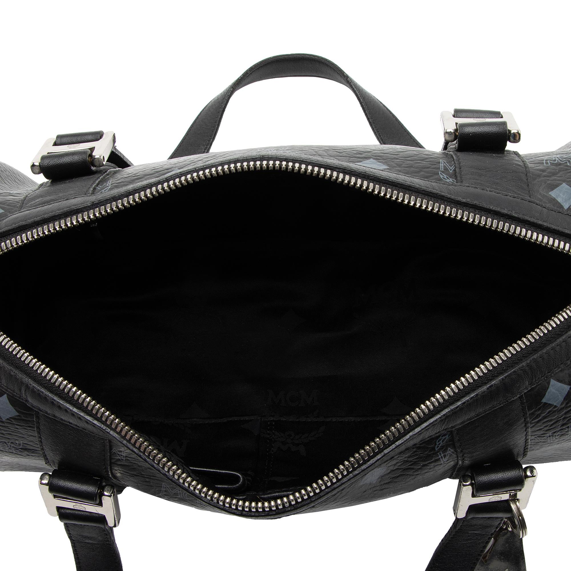 MCM Visetos Essential Barrel Bag (SHF-zQniXB)