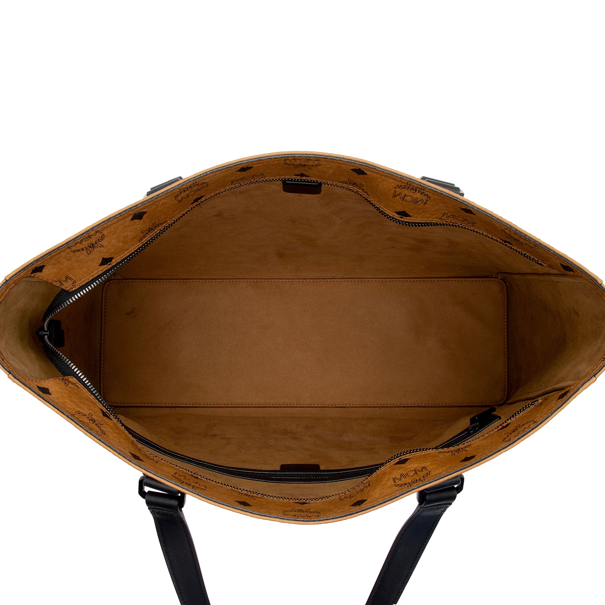 MCM Visetos Klassik Large Shopper Tote (SHF-ZdVOtR)