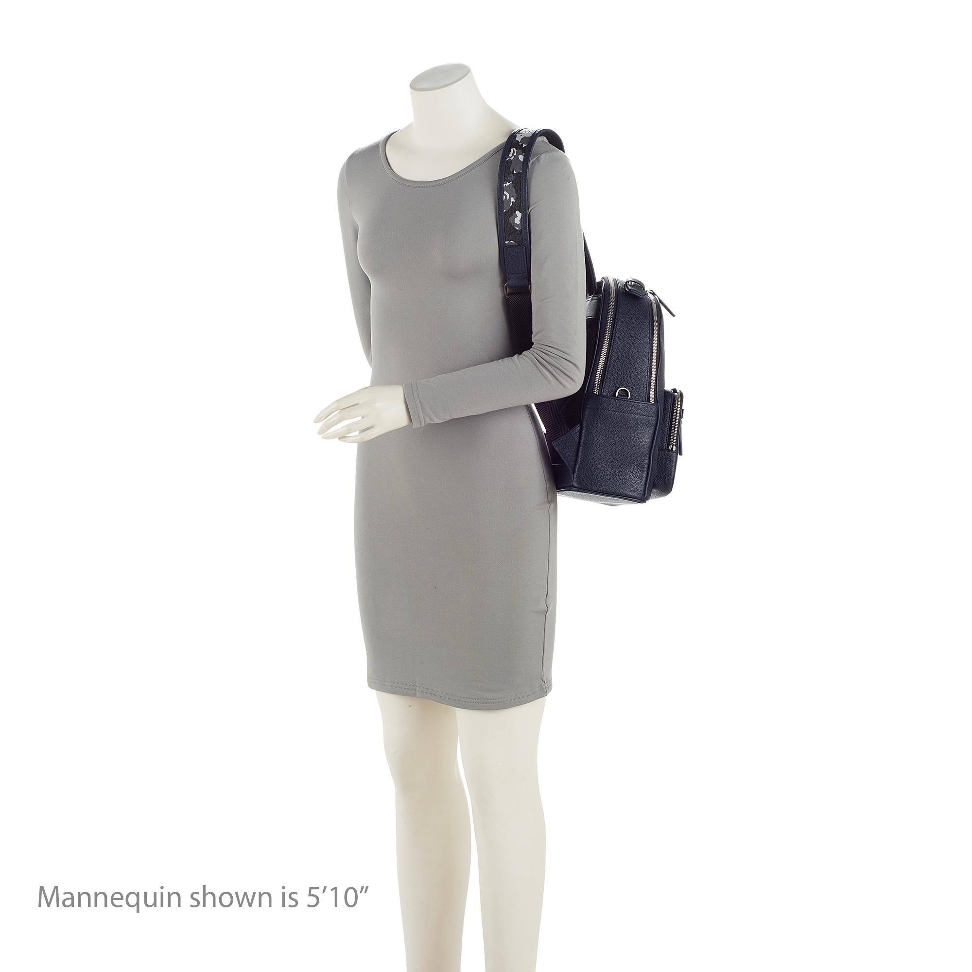 MCM Visetos Camo Floral Stark Backpack (SHF-23661)