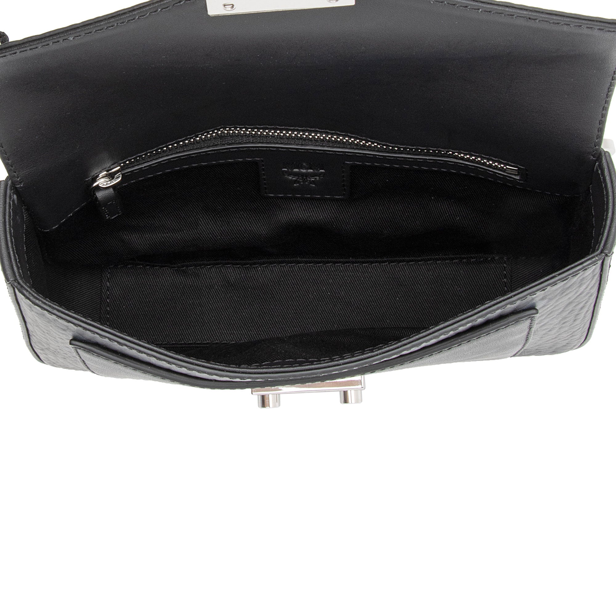 MCM Visetos Leather Millie Small Crossbody Bag (SHF-nDHdsr)