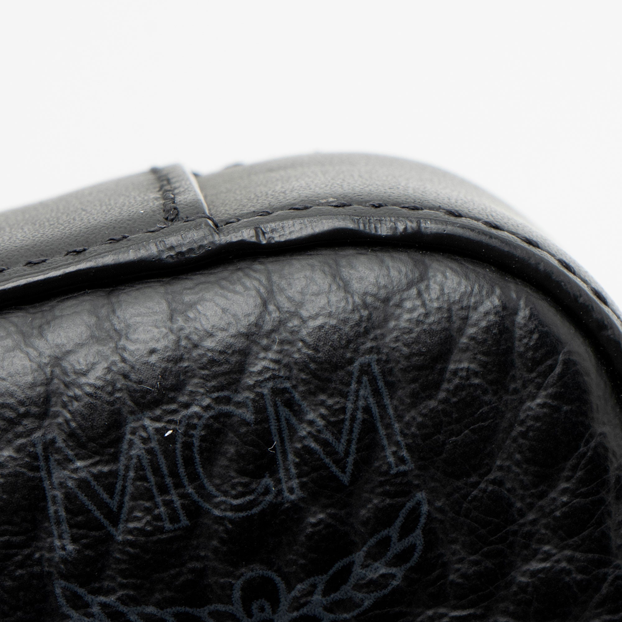 MCM Visetos Leather Millie Small Crossbody