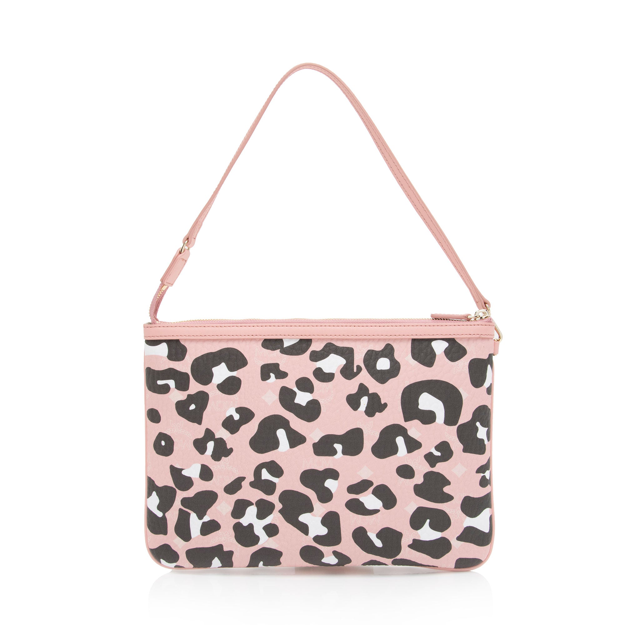 MCM Visetos Leopard Large Pochette (SHF-0JyhPw)