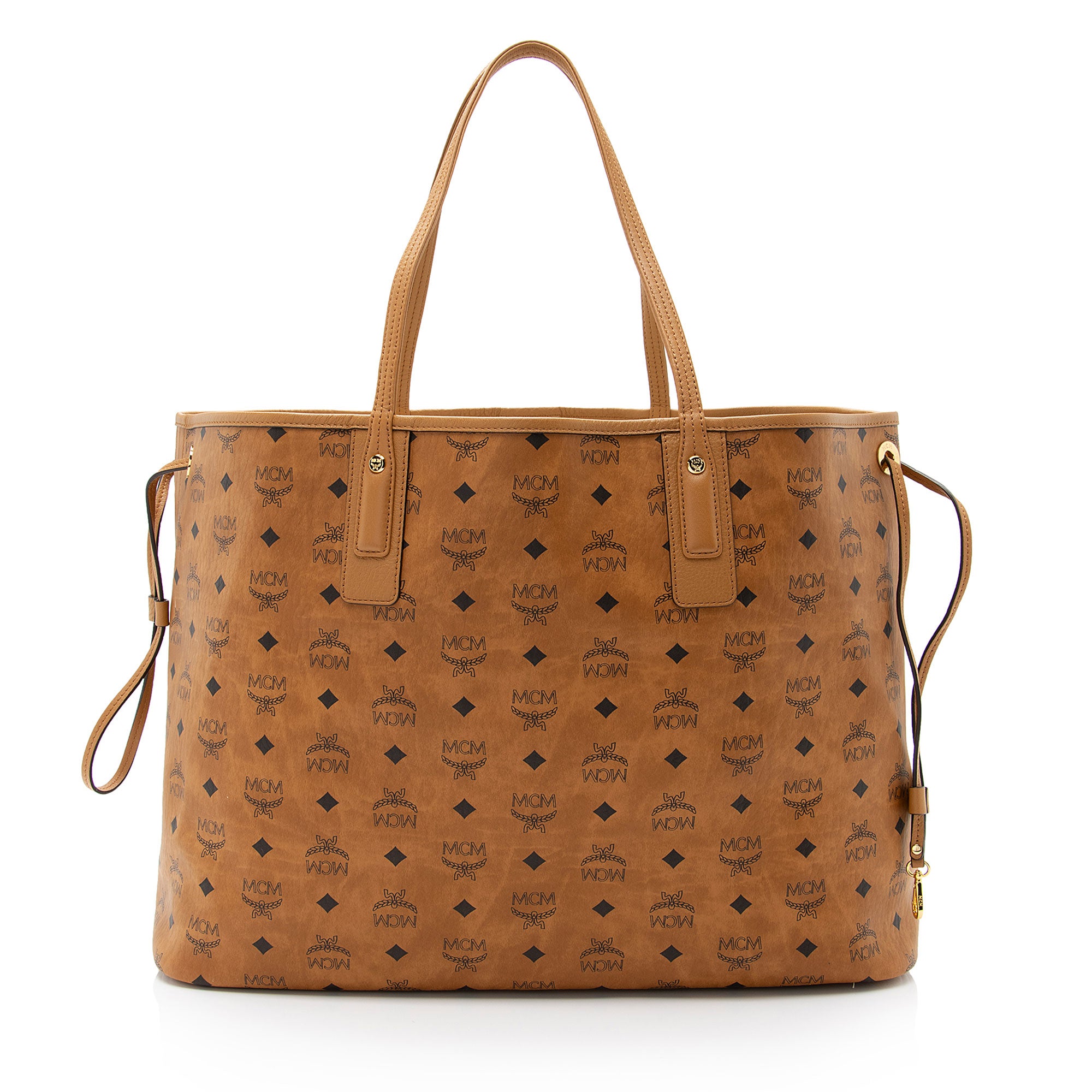 MCM Visetos Liz Reversible Large Shopper Tote (SHF-LKn7x8)