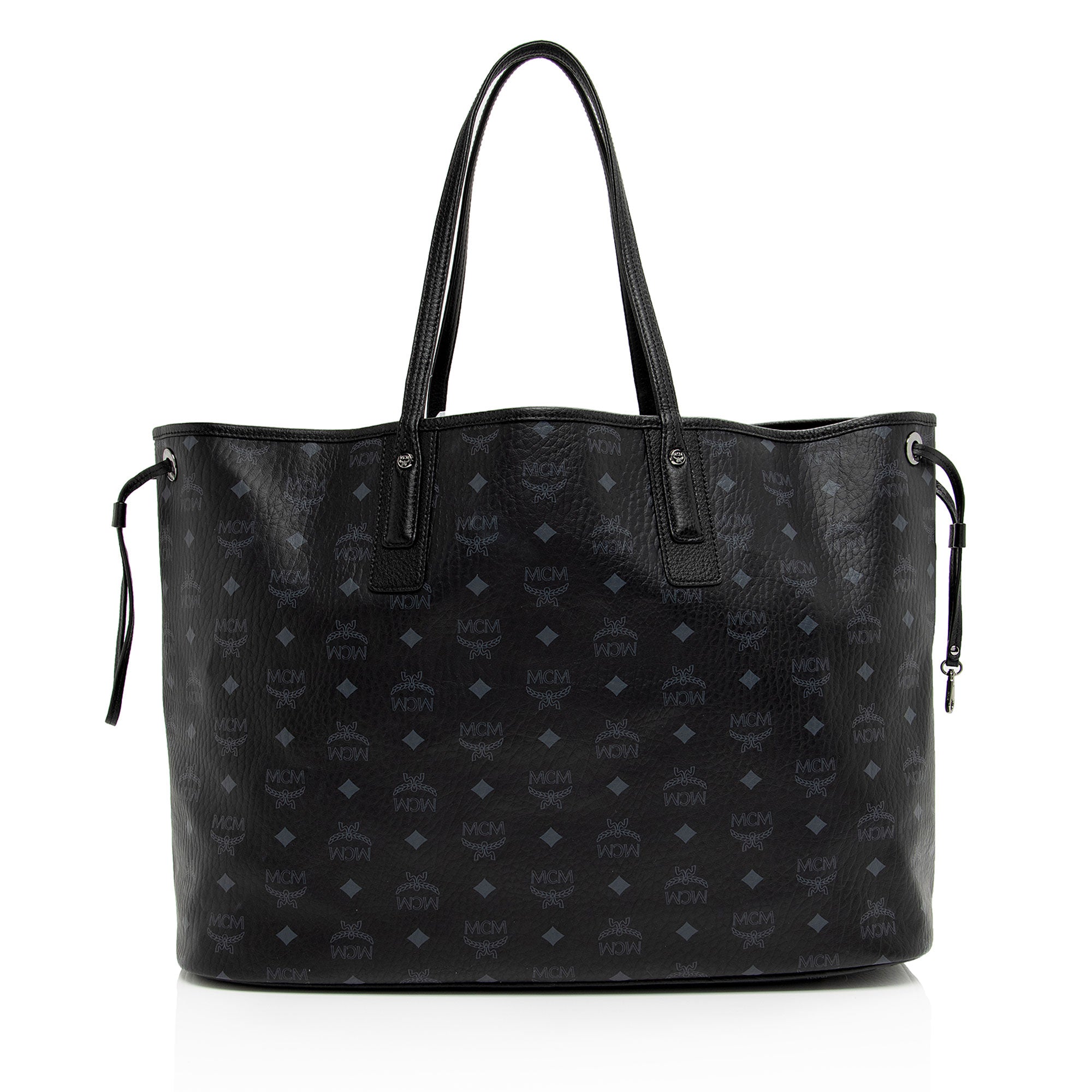 MCM Visetos Liz Reversible Large Shopper Tote (SHF-iXTagW)