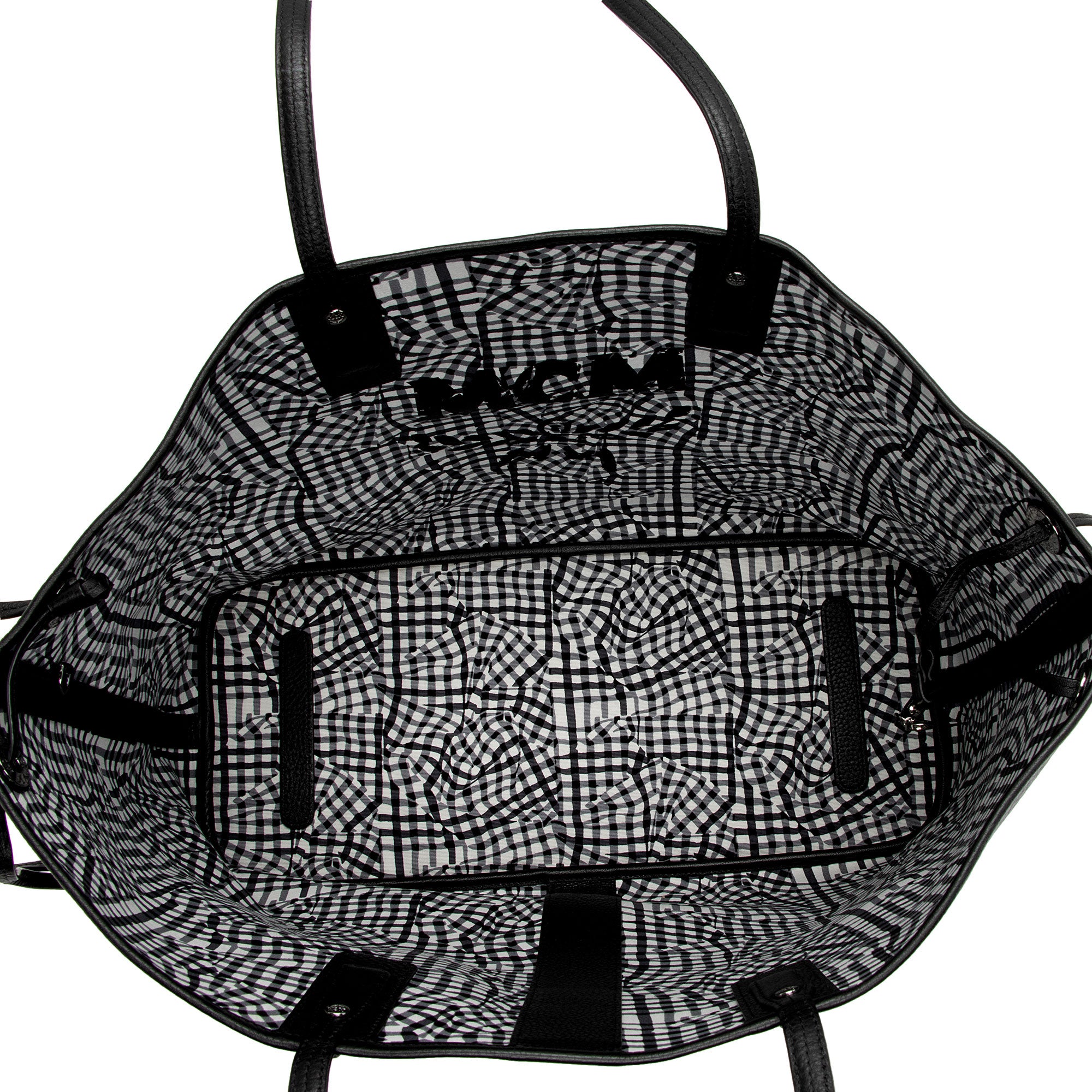 MCM Visetos Liz Reversible Large Shopper Tote (SHF-iXTagW)