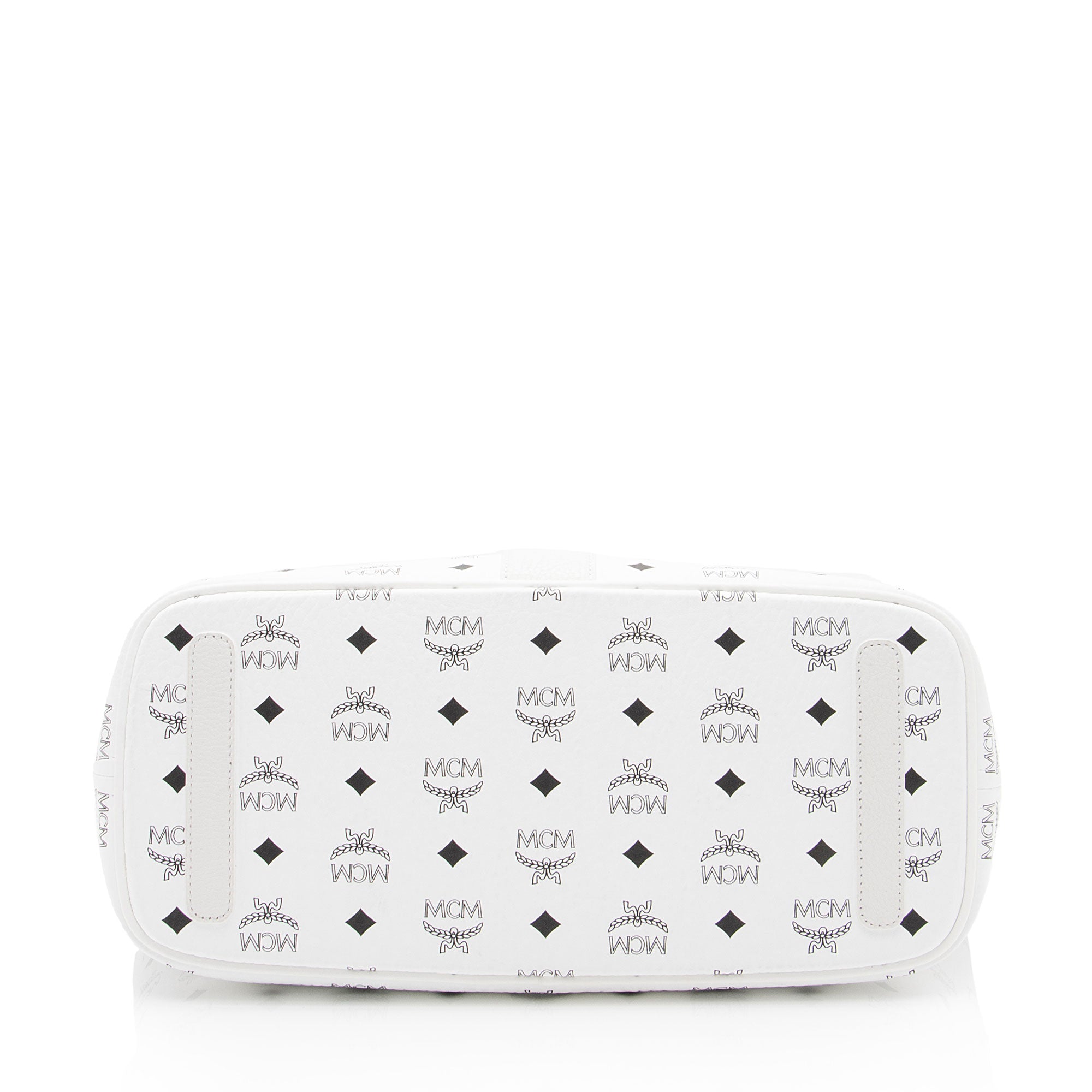 MCM Visetos Liz Reversible Medium Shopper Tote (SHF-XhcHsS)