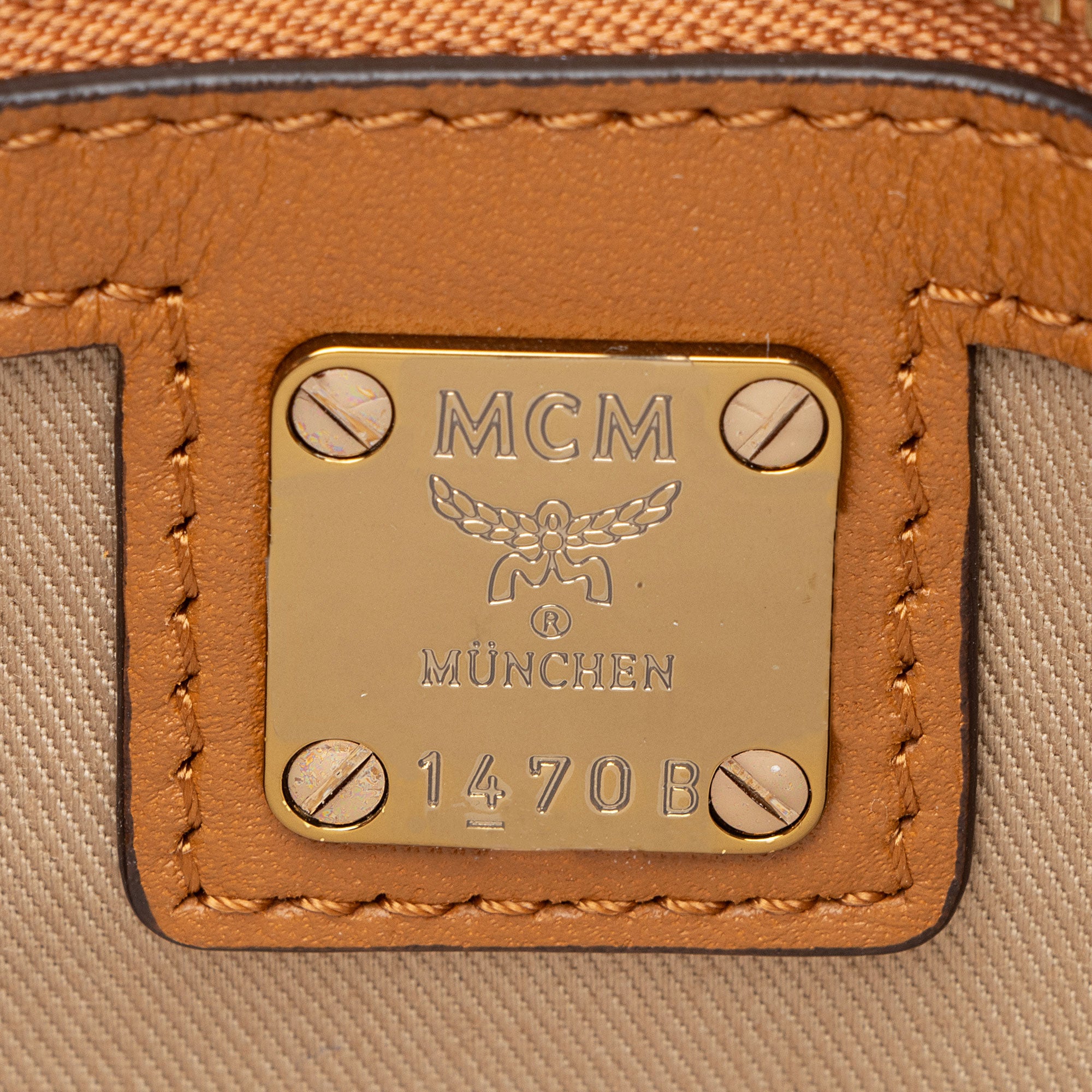 MCM Visetos Millie Medium Crossbody