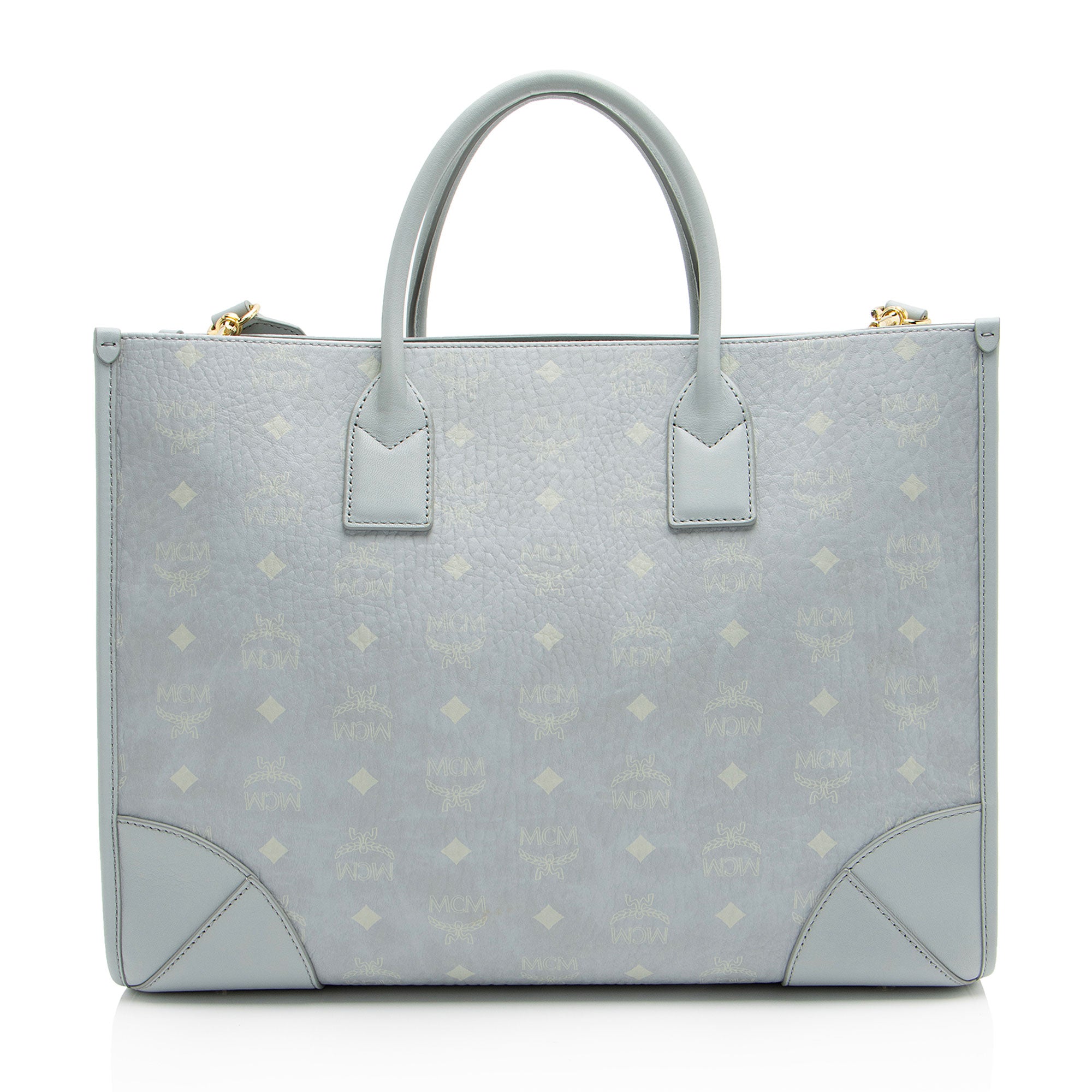 MCM Visetos Munchen Large Tote