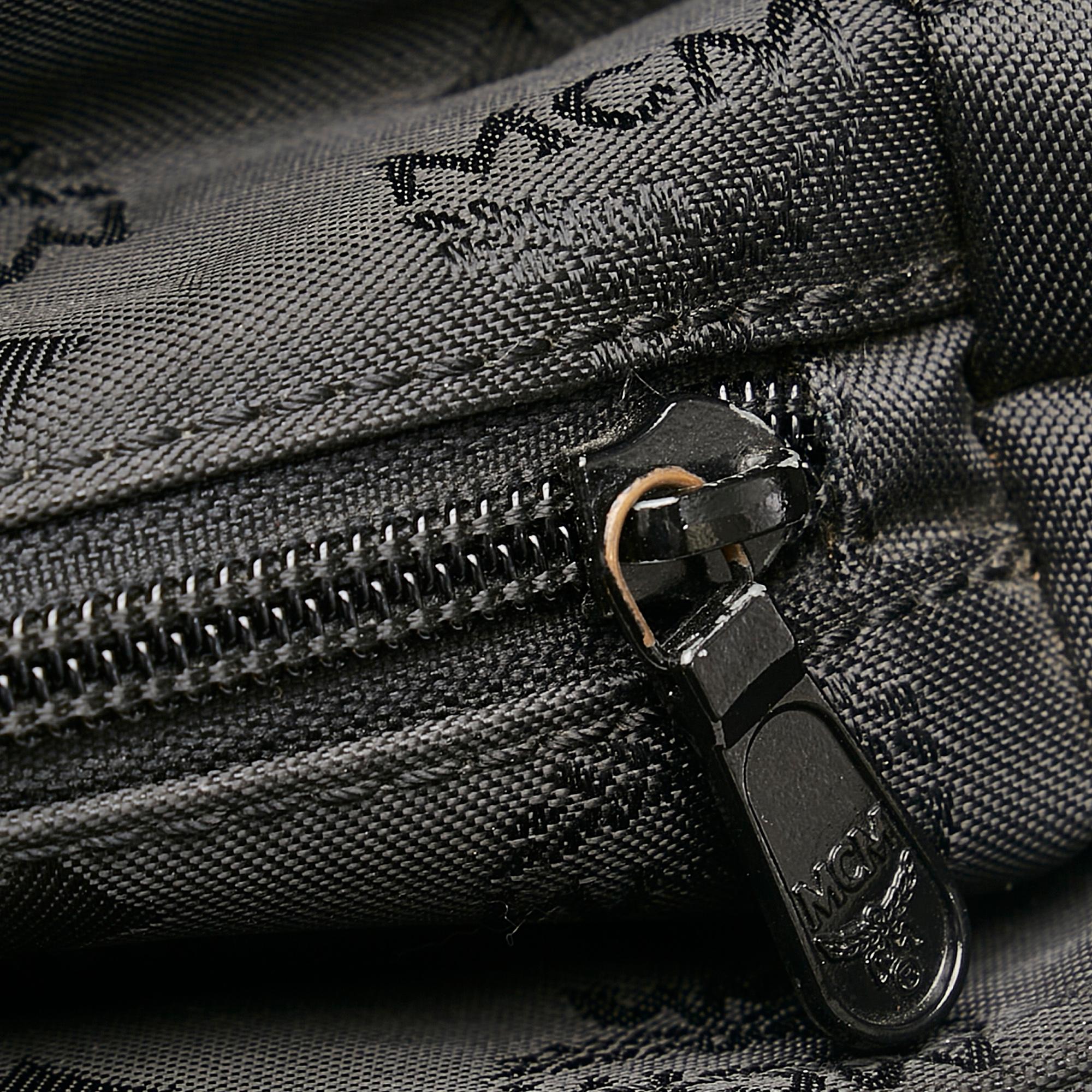 MCM Visetos Nylon Chain Tote Bag (SHG-37721)