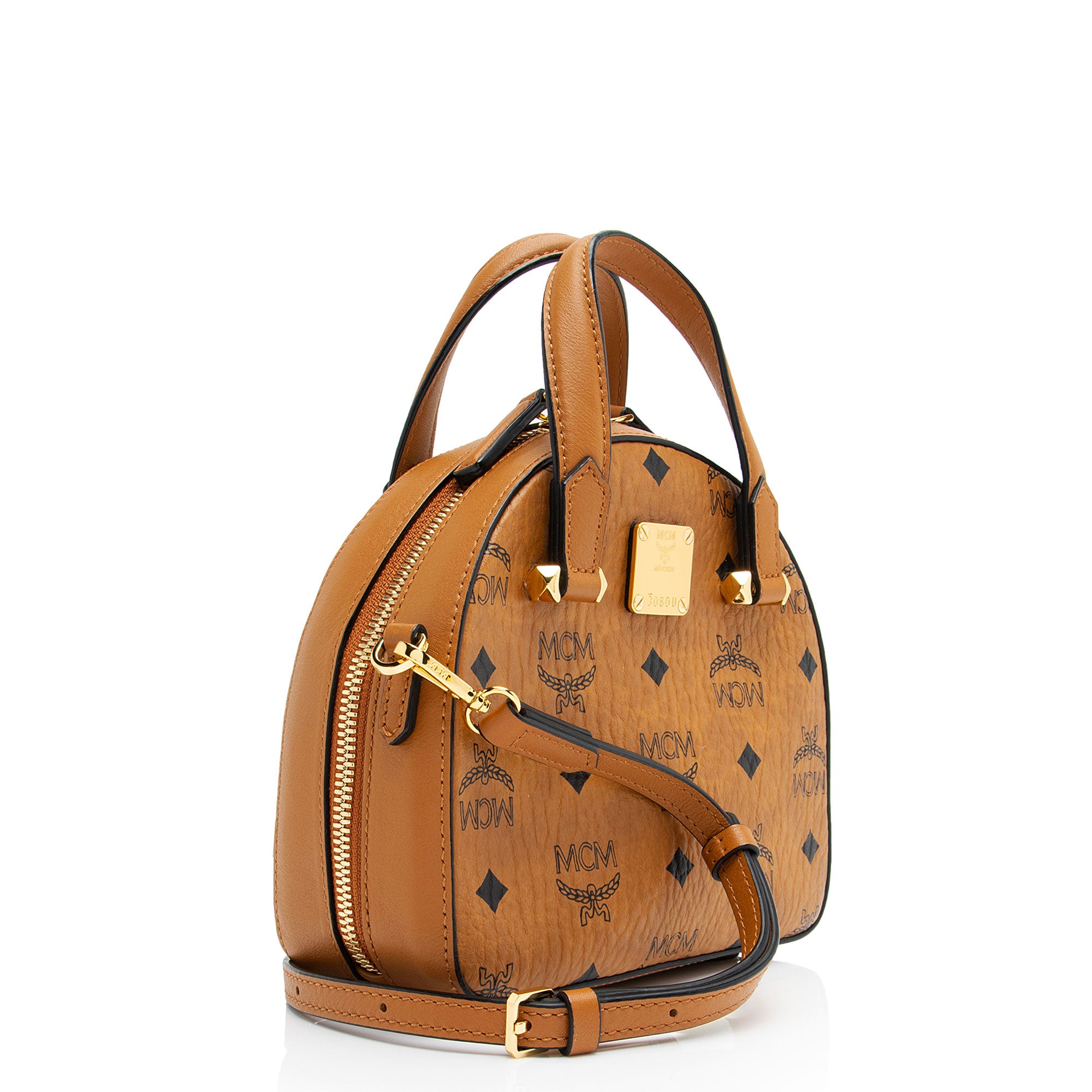MCM Visetos Original Essential Mini Tote