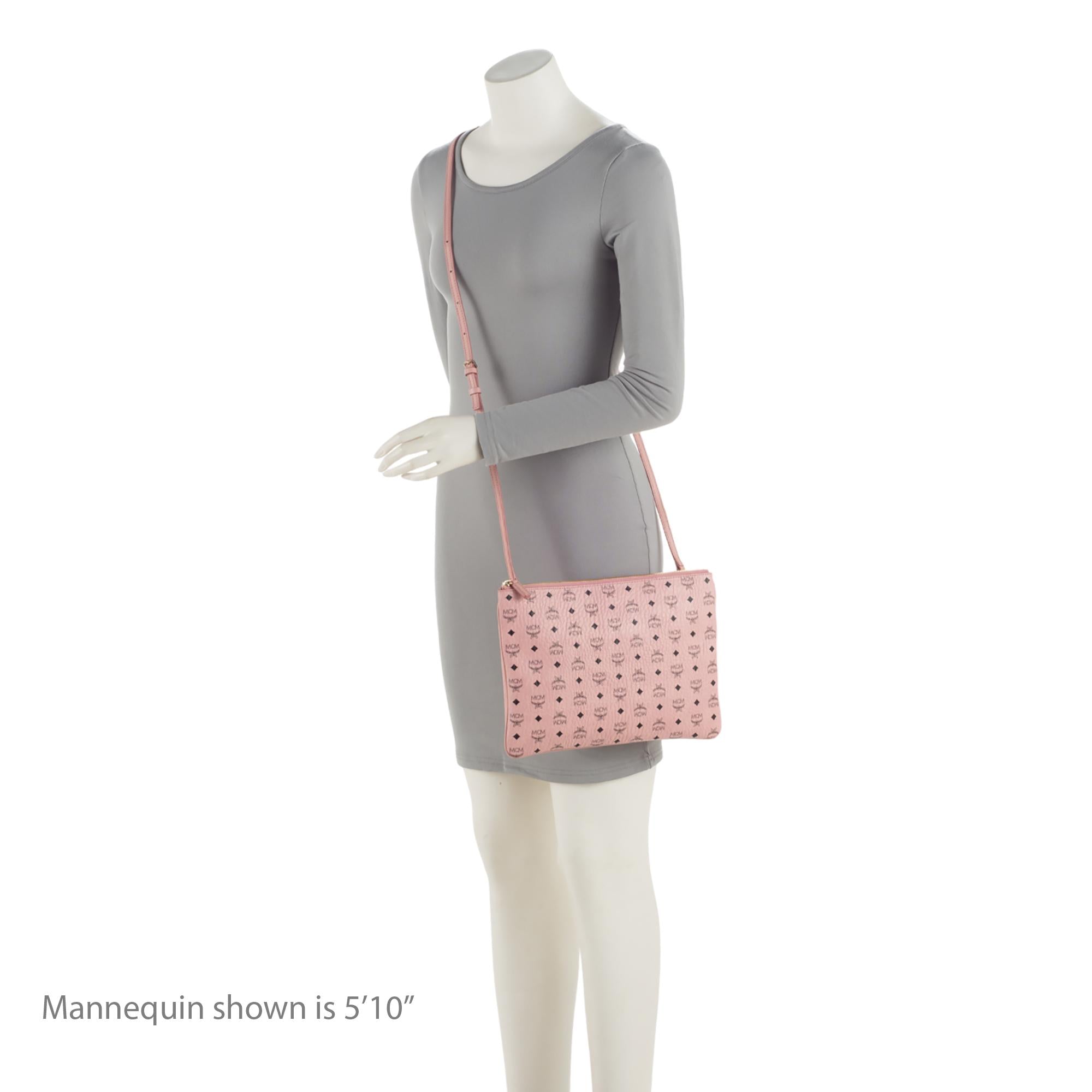 MCM Visetos Original Pouch Medium Crossbody Bag (SHF-QNsHHi)