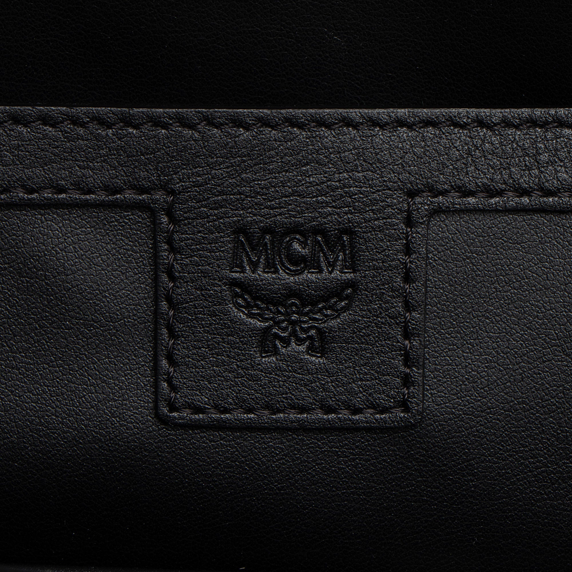 MCM Visetos Side Studs Stark Small Backpack