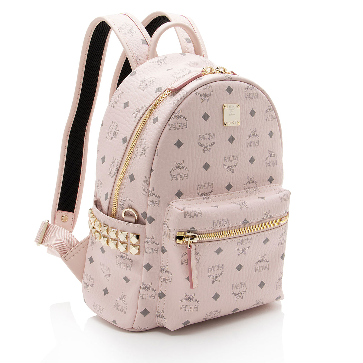 MCM Visetos Side Studs Stark Small Backpack