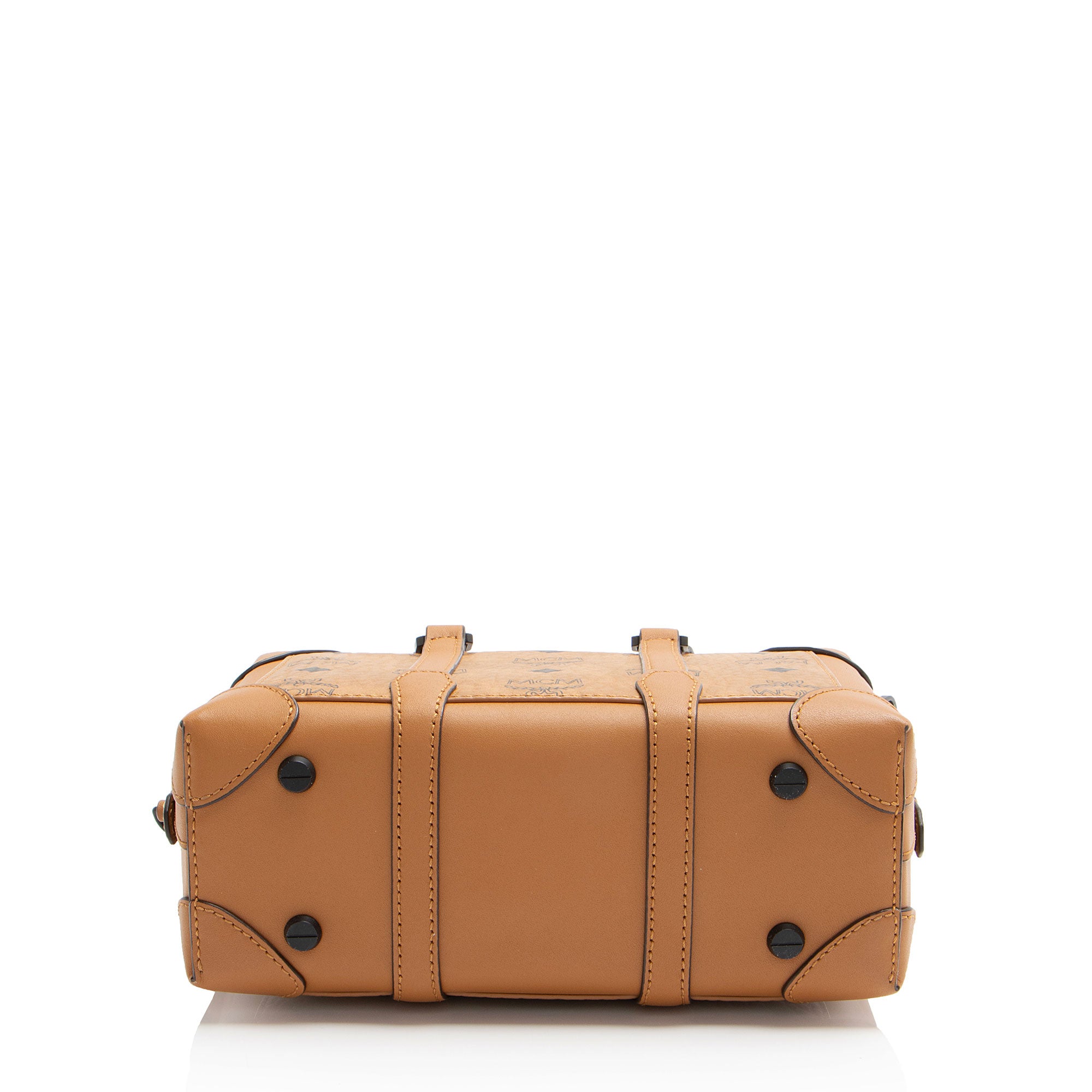 MCM Visetos Soft Berlin Small Satchel