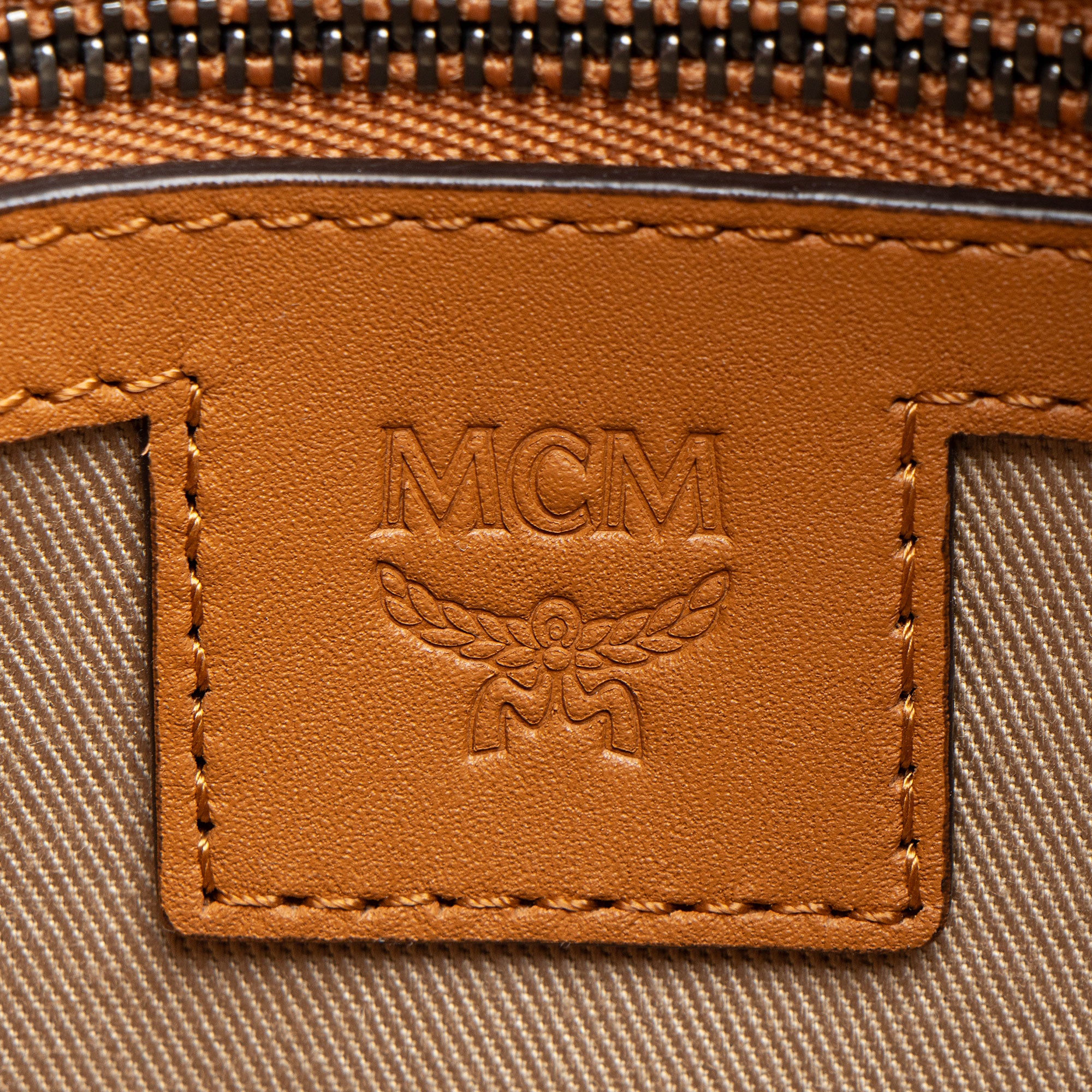 MCM Visetos Soft Berlin Small Satchel