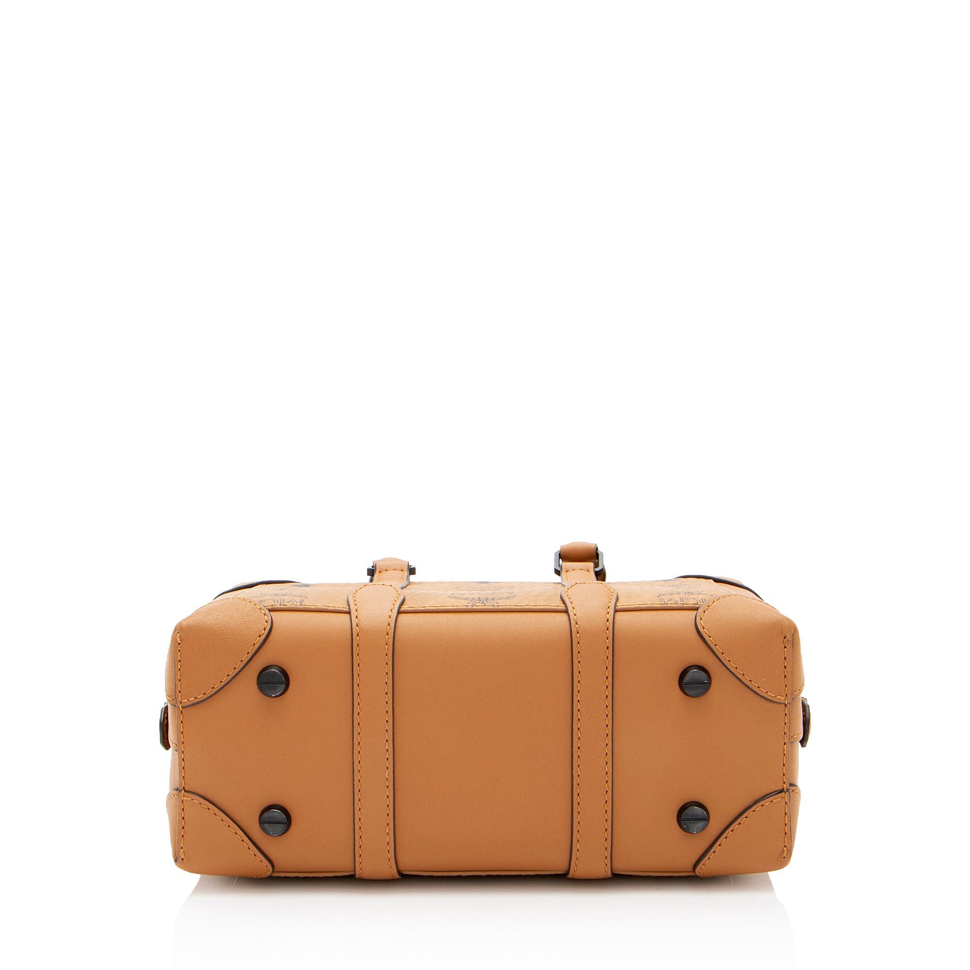 MCM Visetos Soft Berlin Small Satchel