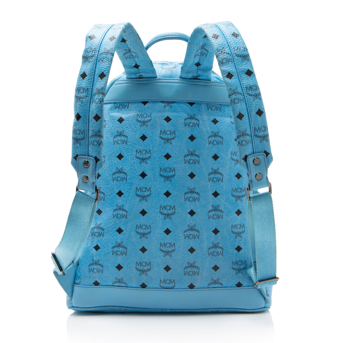MCM Visetos Stark Crown Large Backpack