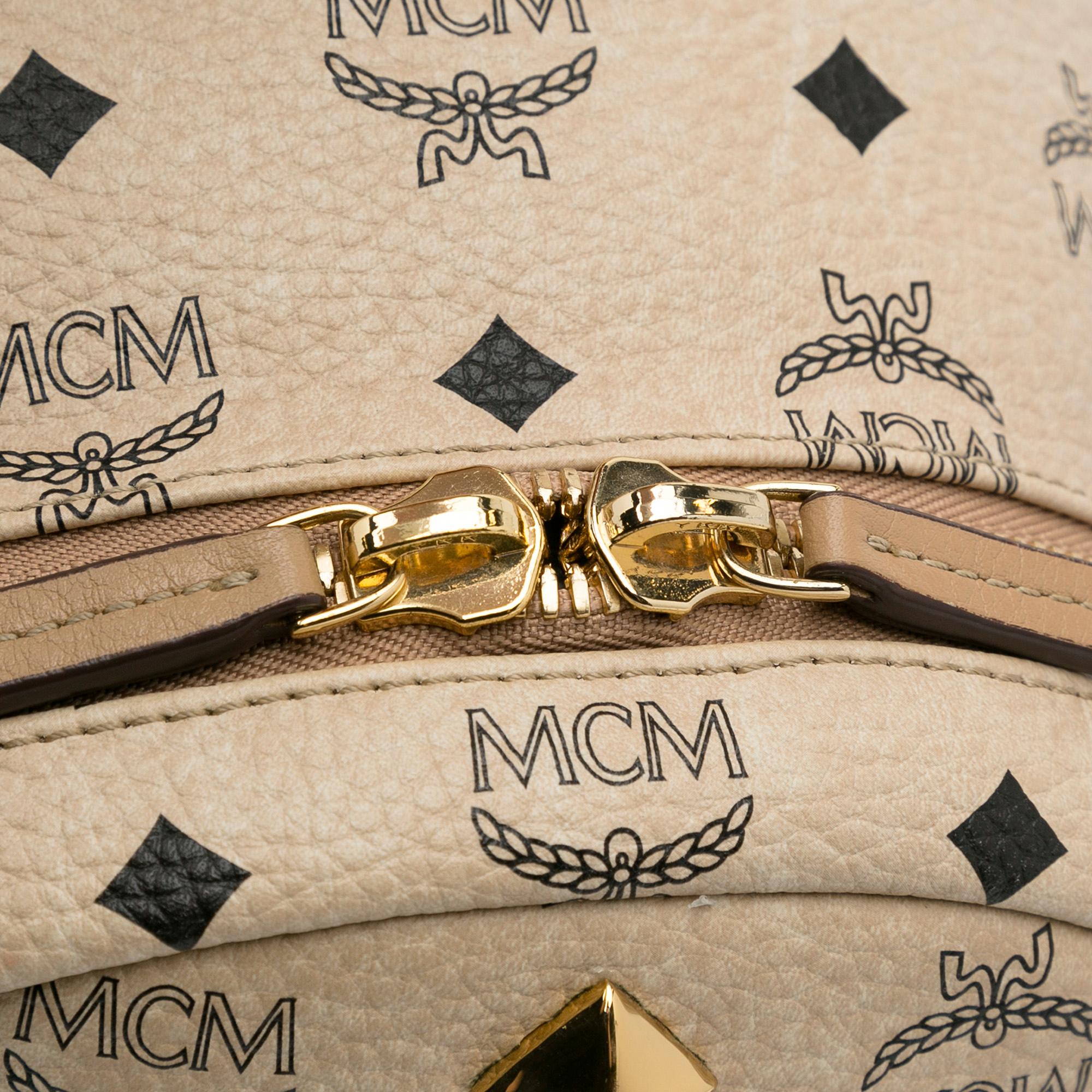 MCM Visetos Stark Dual Backpack (SHG-l6pb3L)