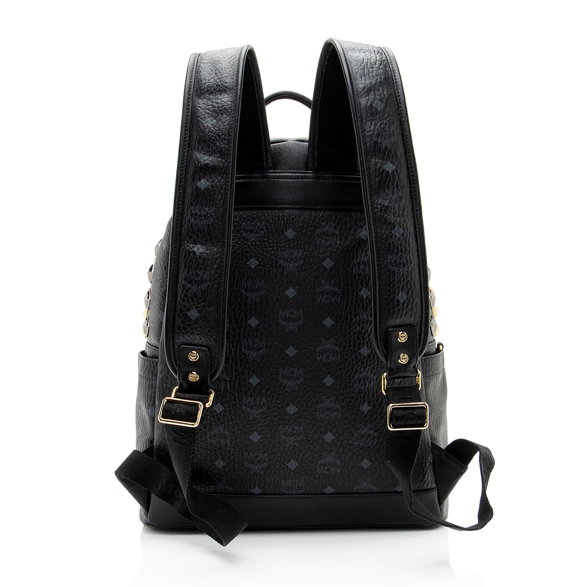 MCM Visetos Studded Backpack