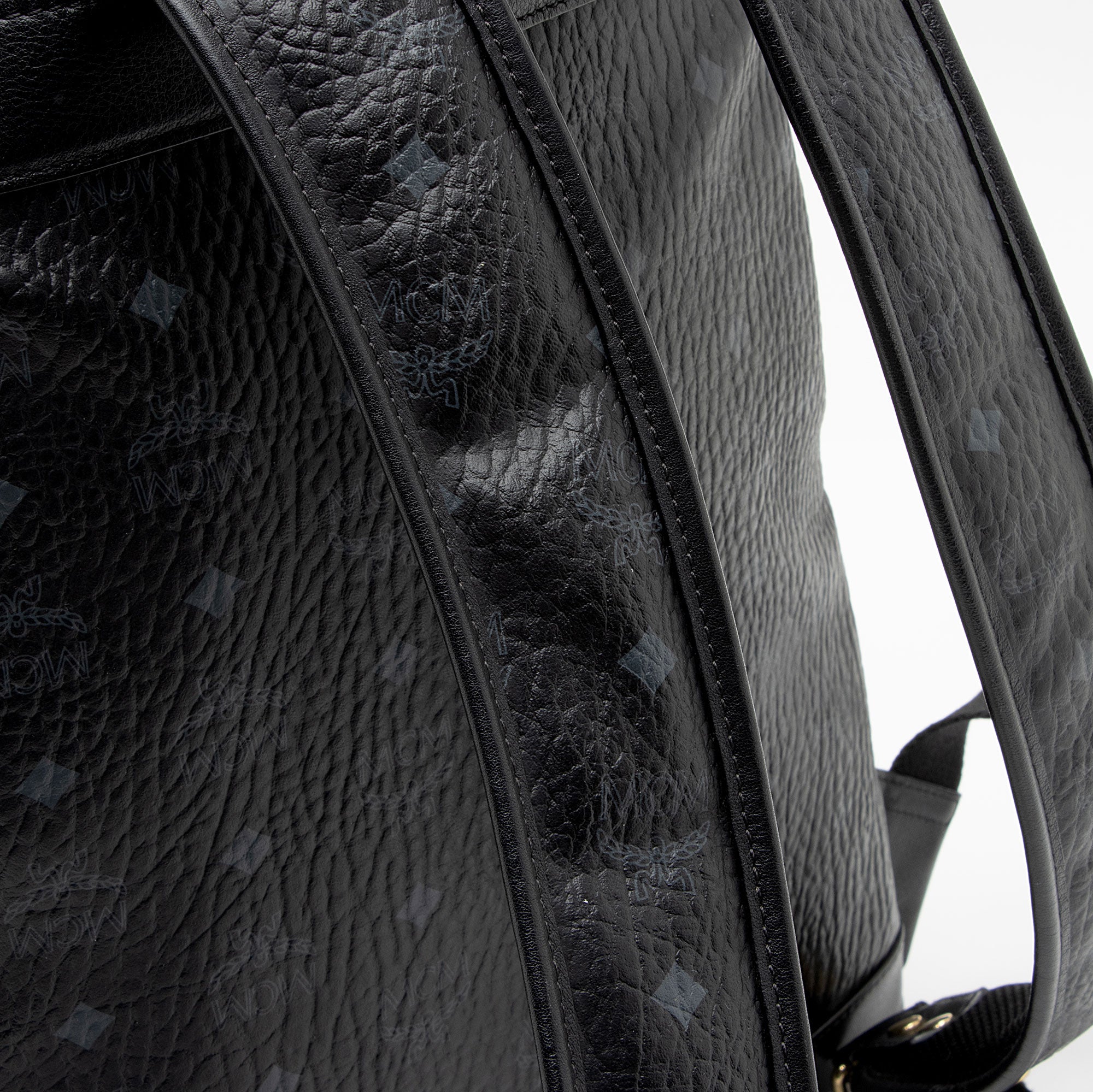 MCM Visetos Studded Backpack