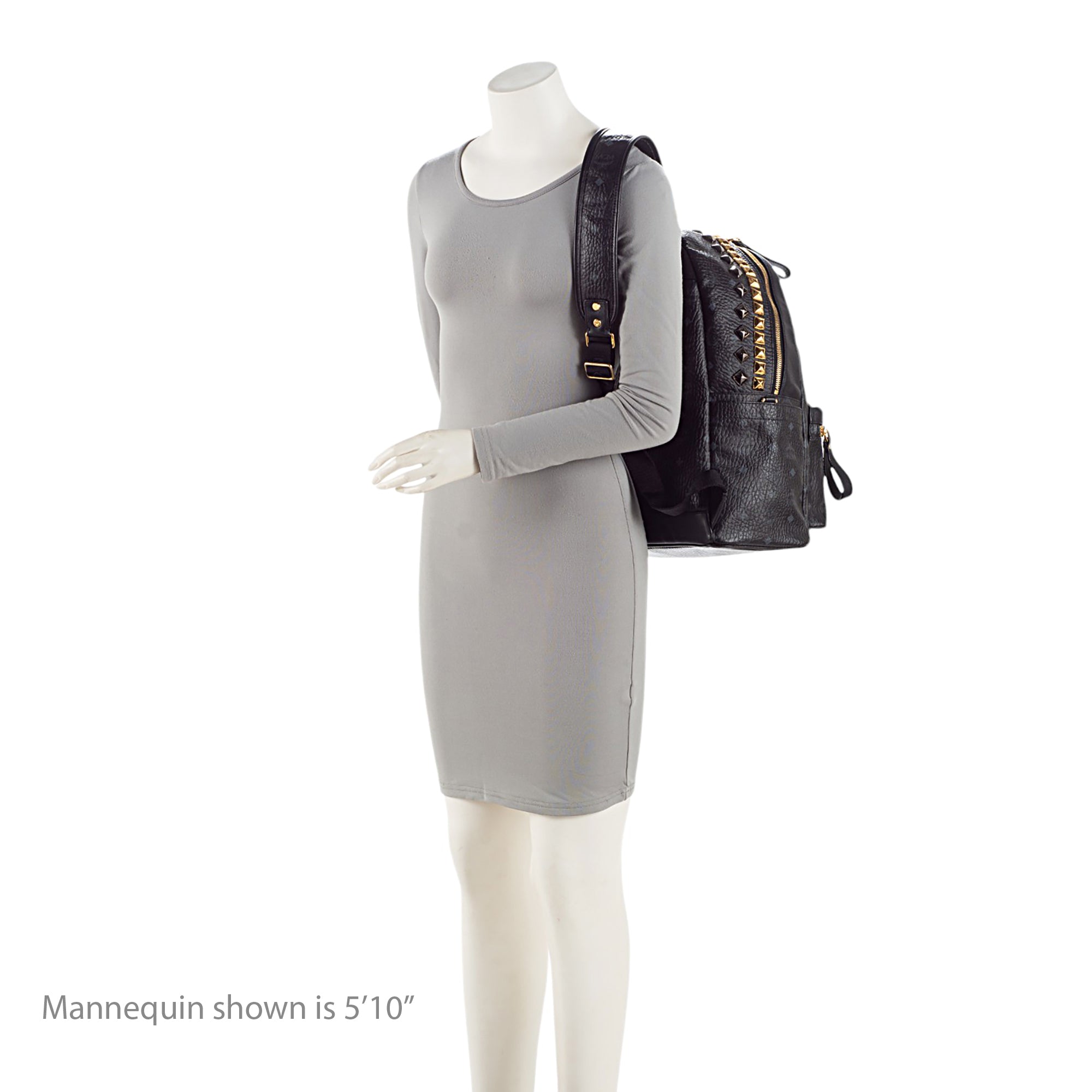 MCM Visetos Studded Backpack