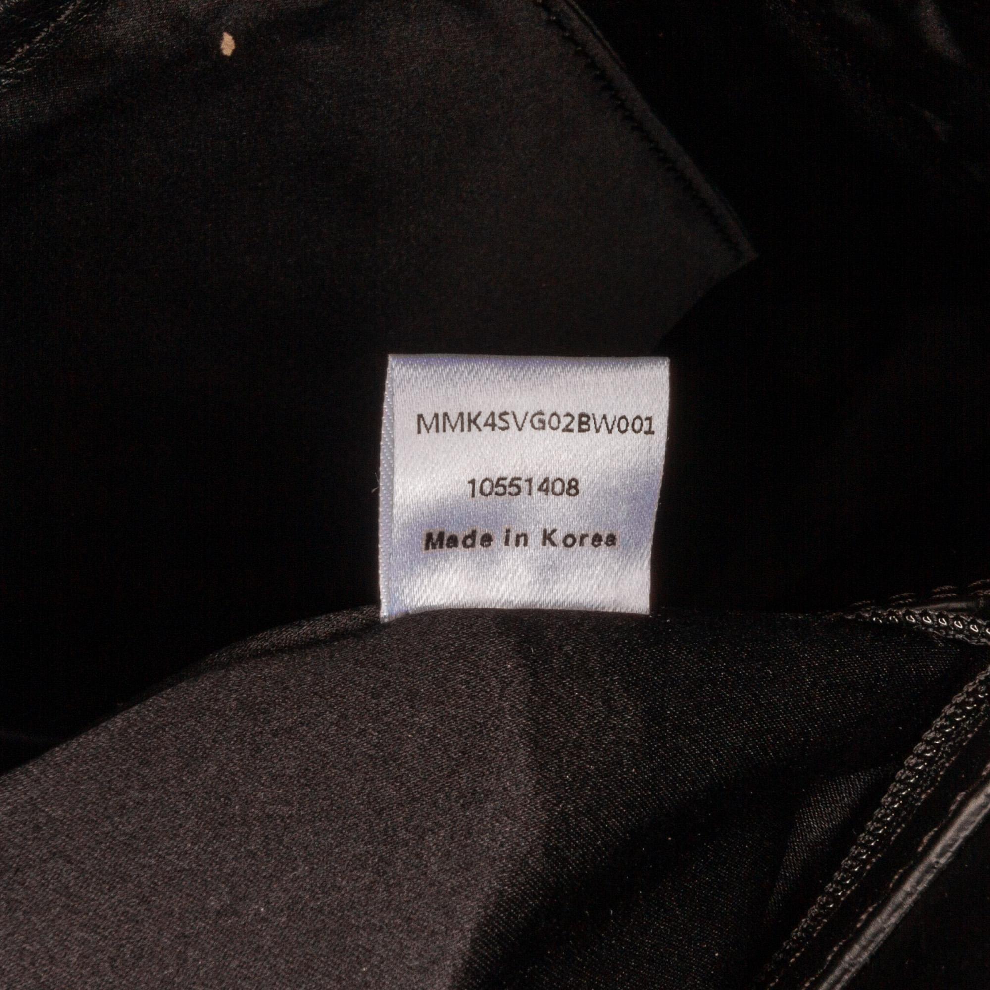 MCM Visetos Studded Zebra Print Backpack (SHG-DjcbWT)