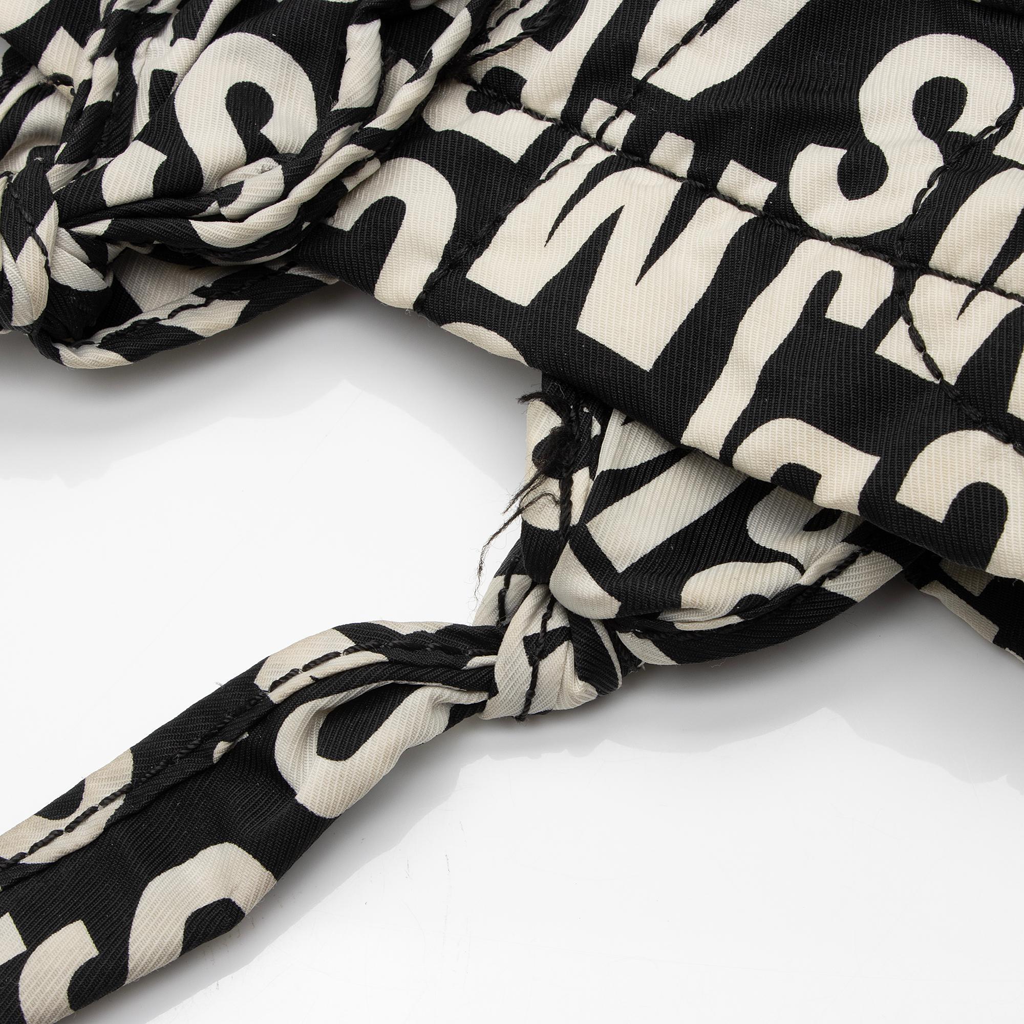 Marc By Marc Jacobs Quilted Nylon Logo Tote (SHF-QDW7AZ)