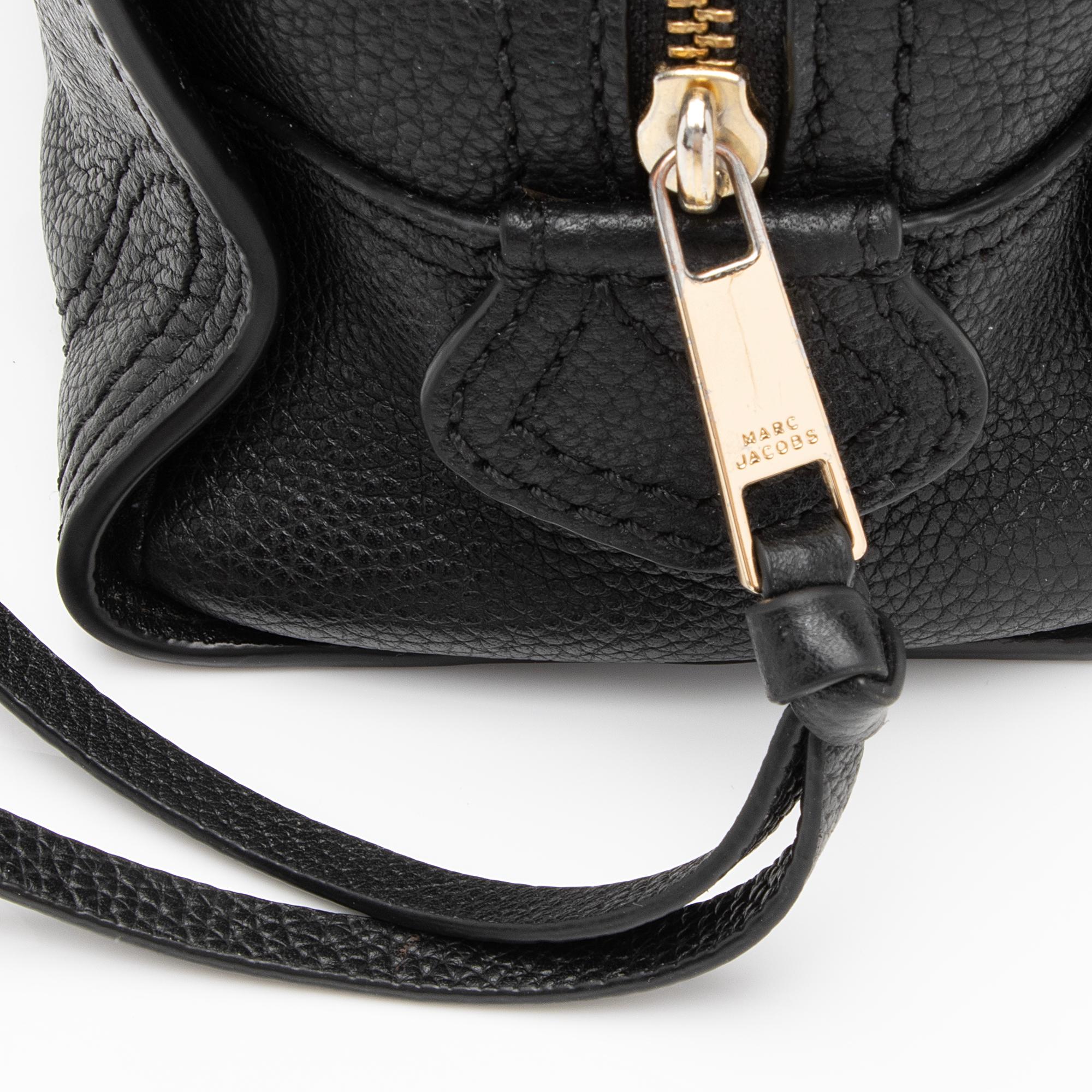 Marc Jacobs Calfskin Cruiser Convertible Mini Satchel (SHF-23895)