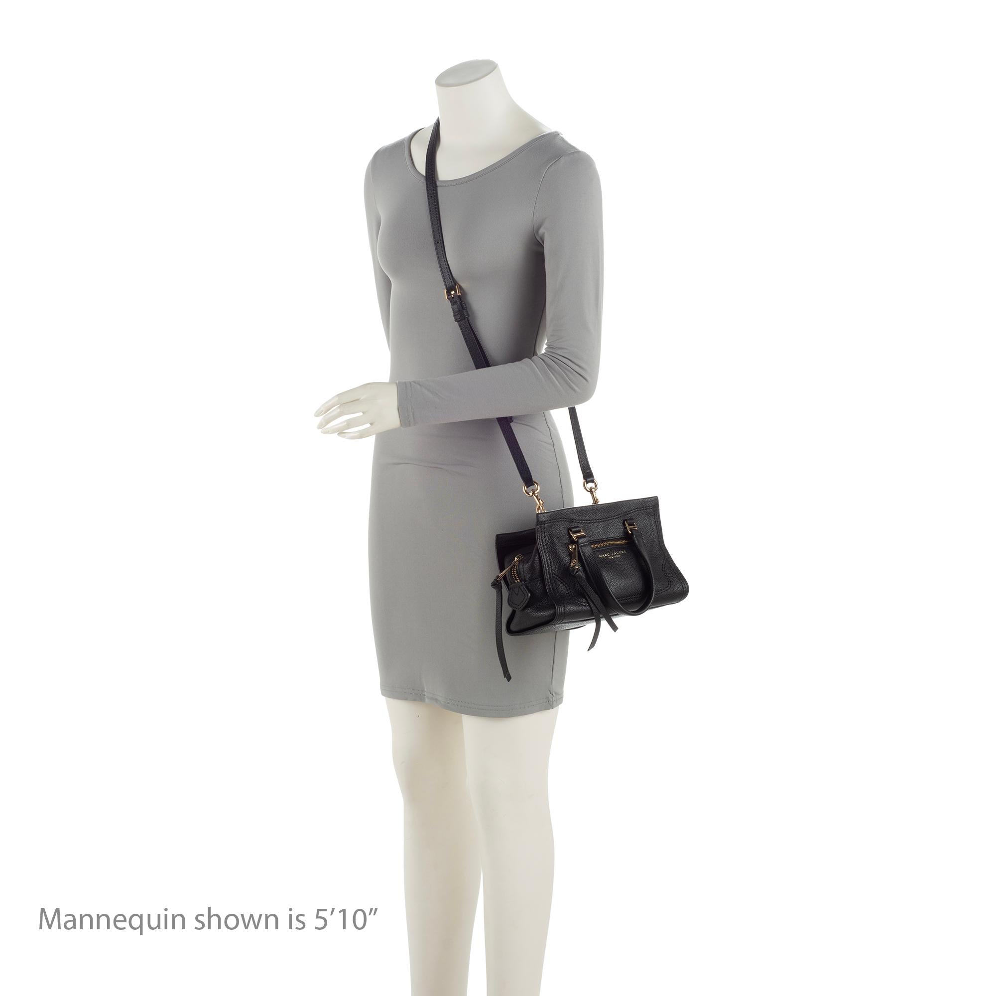 Marc Jacobs Calfskin Cruiser Convertible Mini Satchel (SHF-23895)