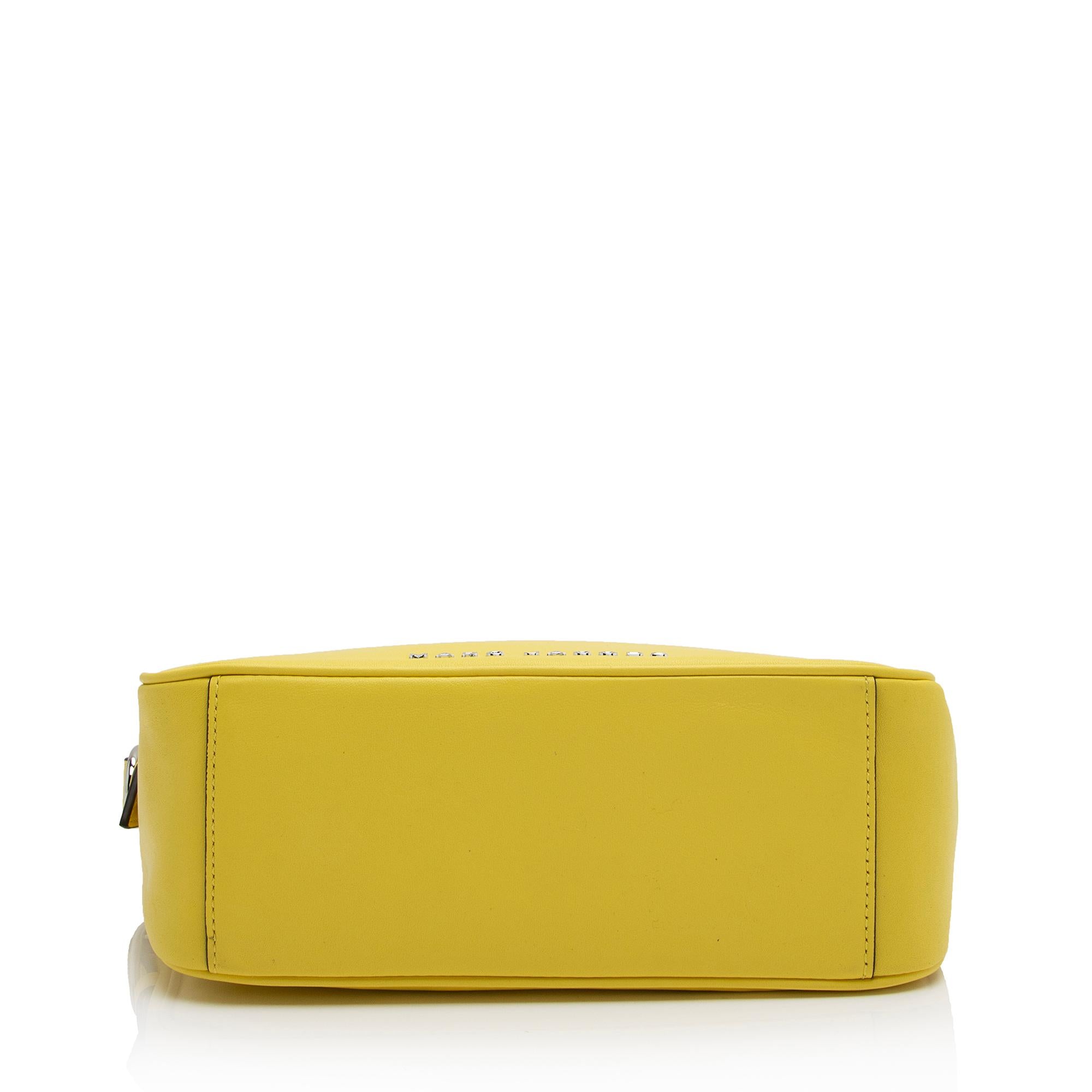 Marc Jacobs Calfskin Tempo Baguette Shoulder Bag (SHF-23283)