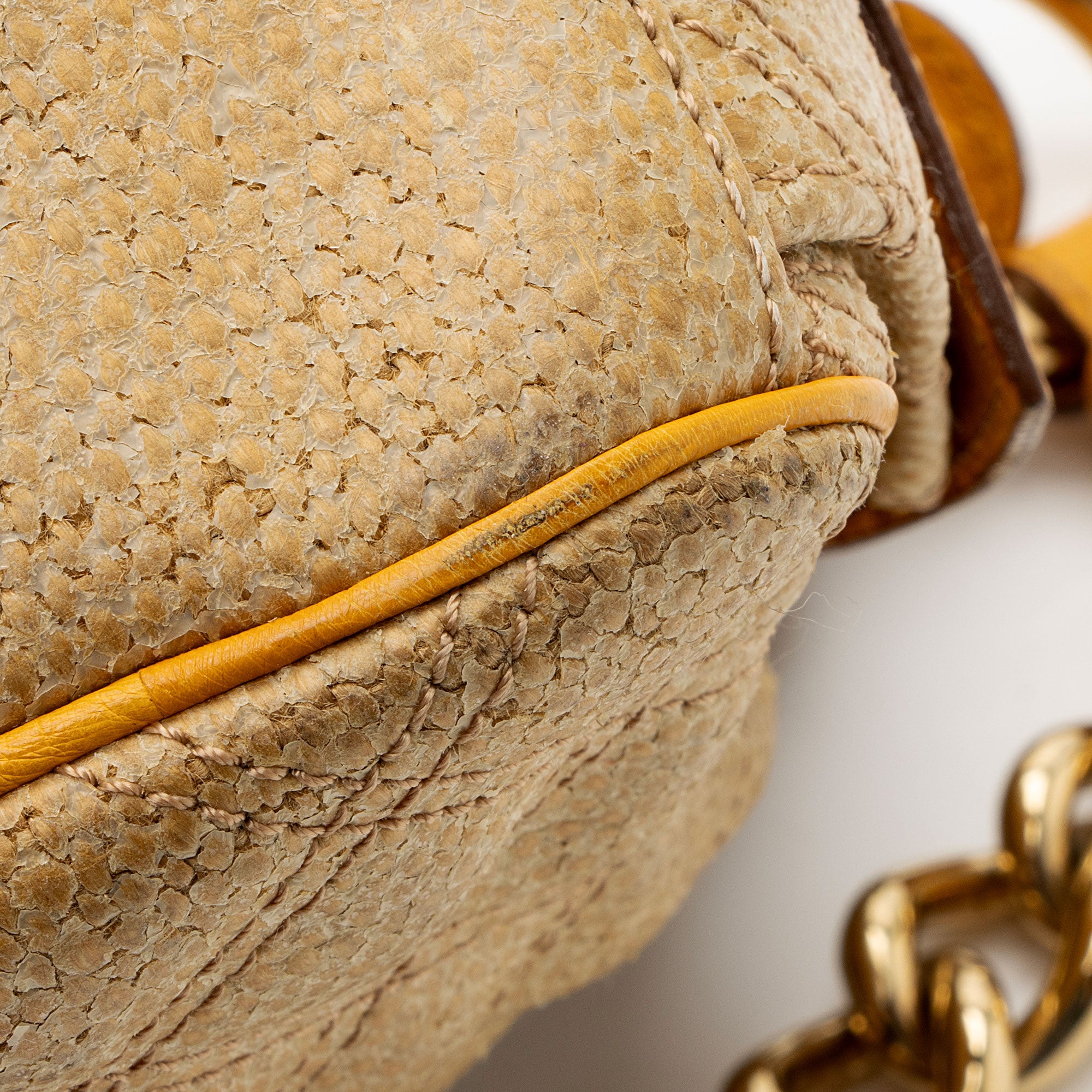 Marc Jacobs Coated Canvas Ostrich Stam Hobo