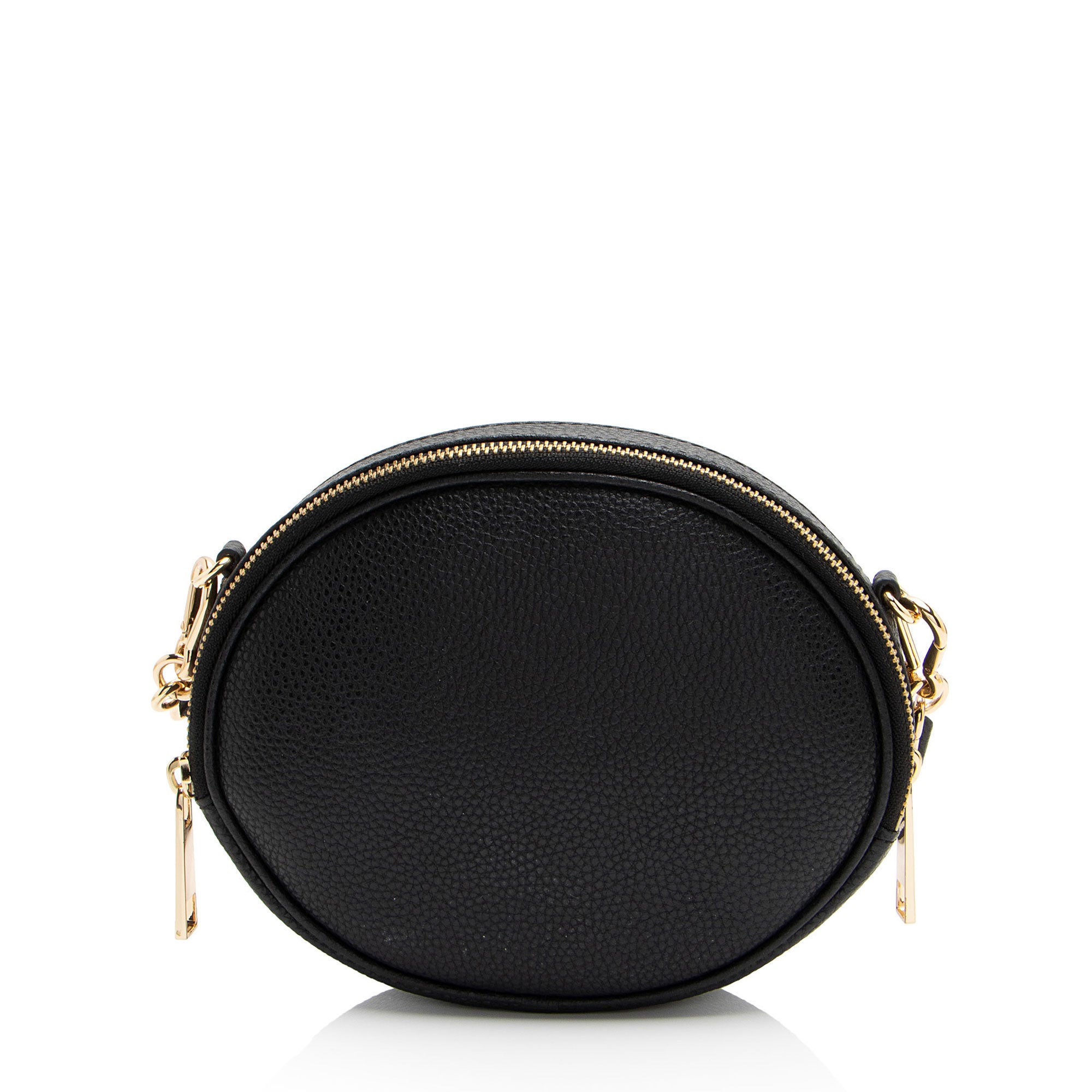 Marc Jacobs Leather Rewind Round Crossbody (SHF-CFaSaO)