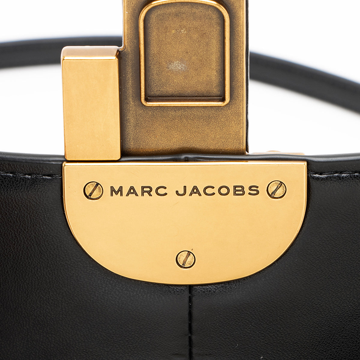 Marc Jacobs Leather St. Marc Small Top Handle