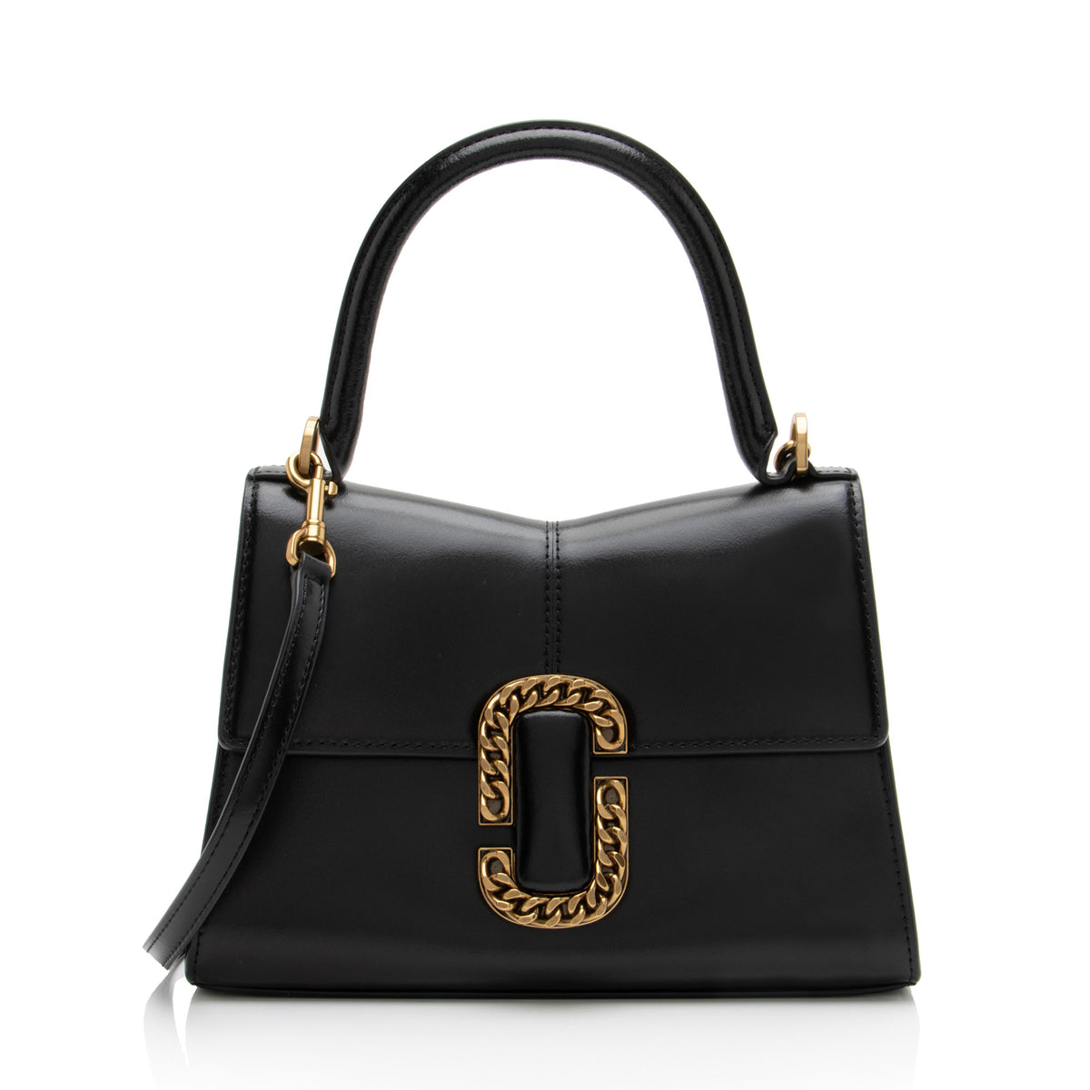 Marc Jacobs Leather St. Marc Small Top Handle