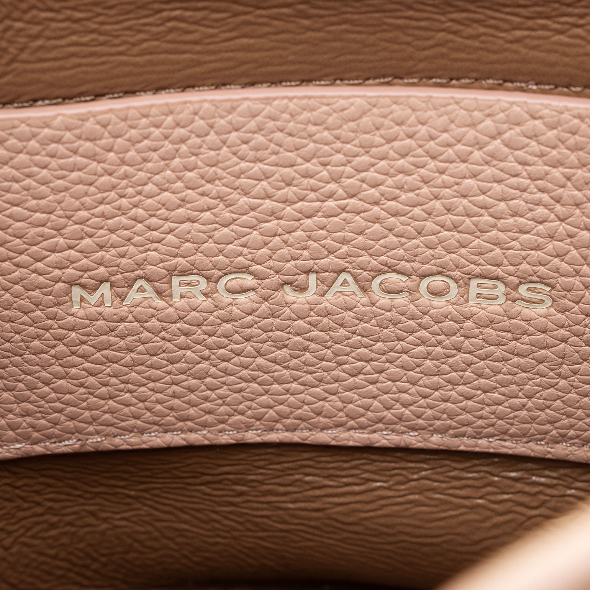 Marc Jacobs Leather The Bucket Drawstring Medium Shoulder Bag