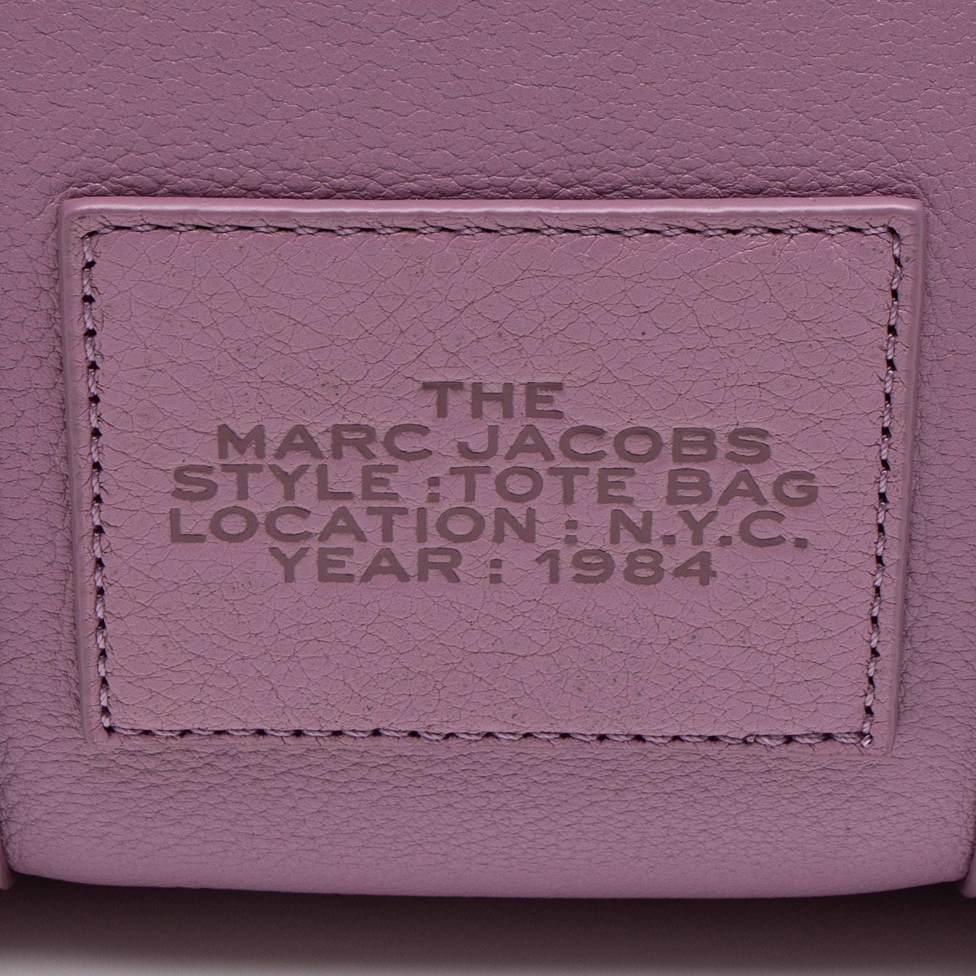 Marc Jacobs Leather The Tote Small Bag