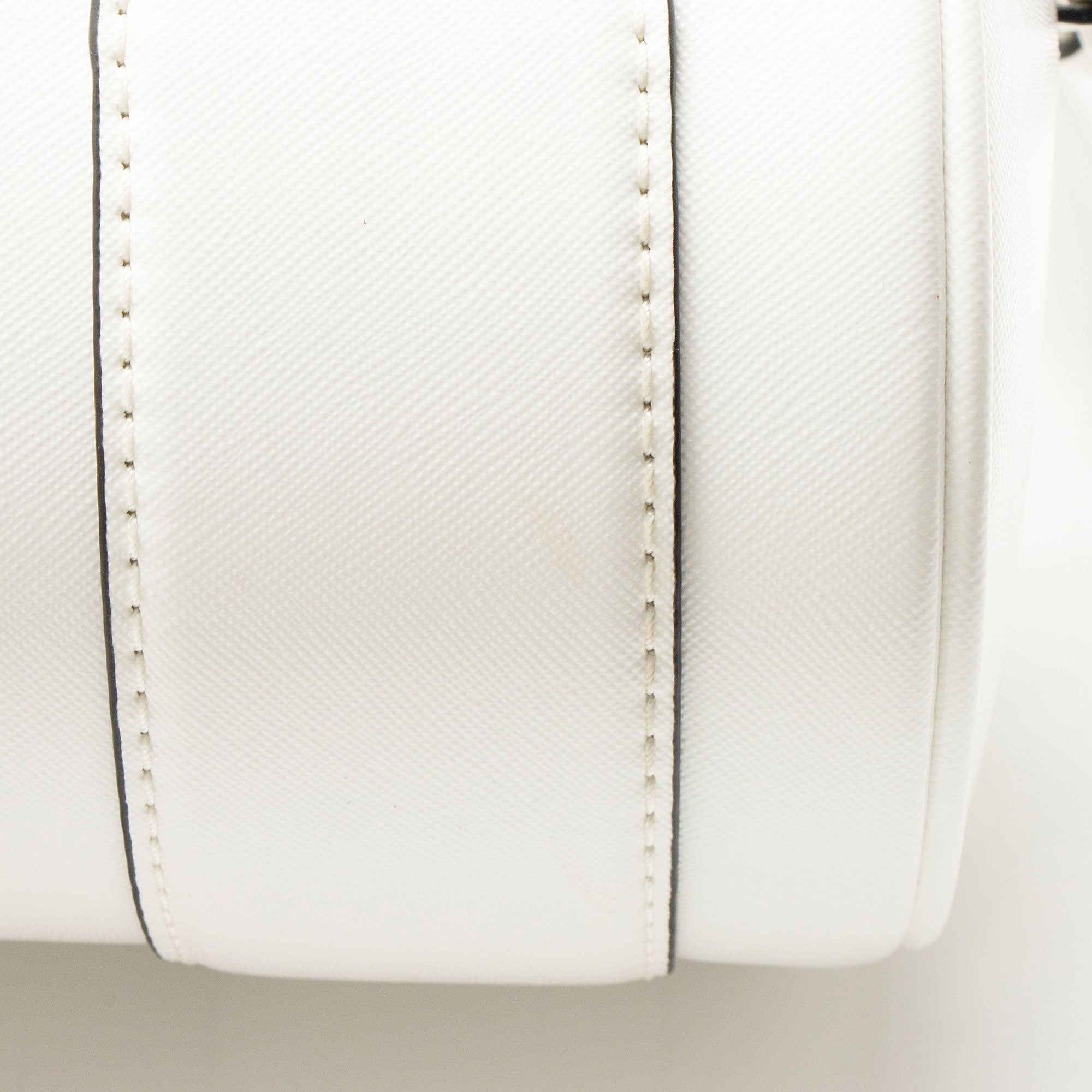Marc Jacobs Polyurethane Barrel Mini Top Handle