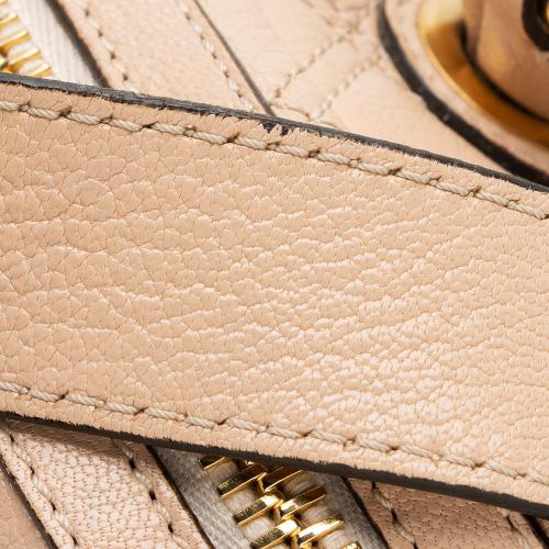 Marc Jacobs Quilted Lambskin Karlie Large Dome Satchel (SHF-lGhSju)