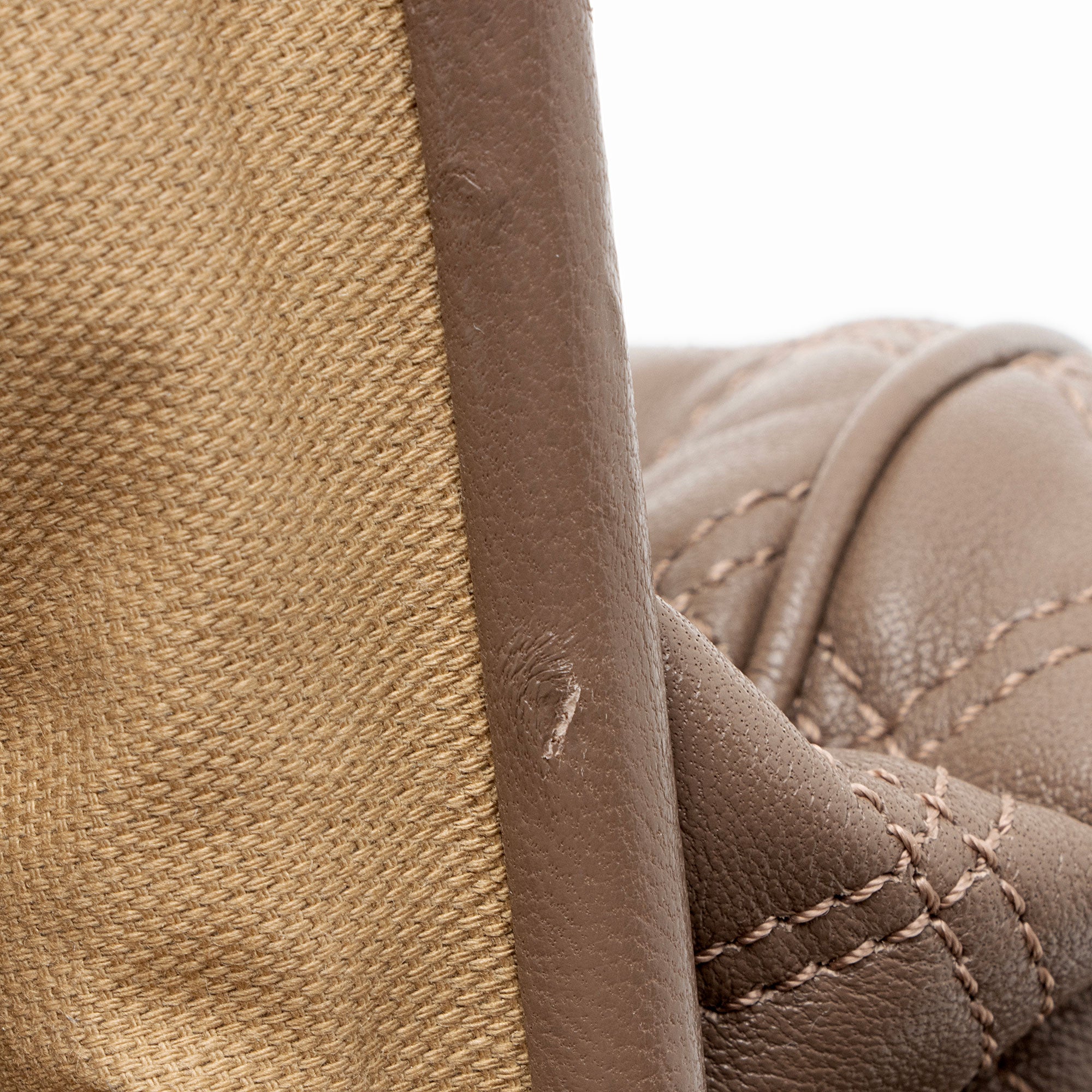 Marc Jacobs Quilted Lambskin Stam Satchel
