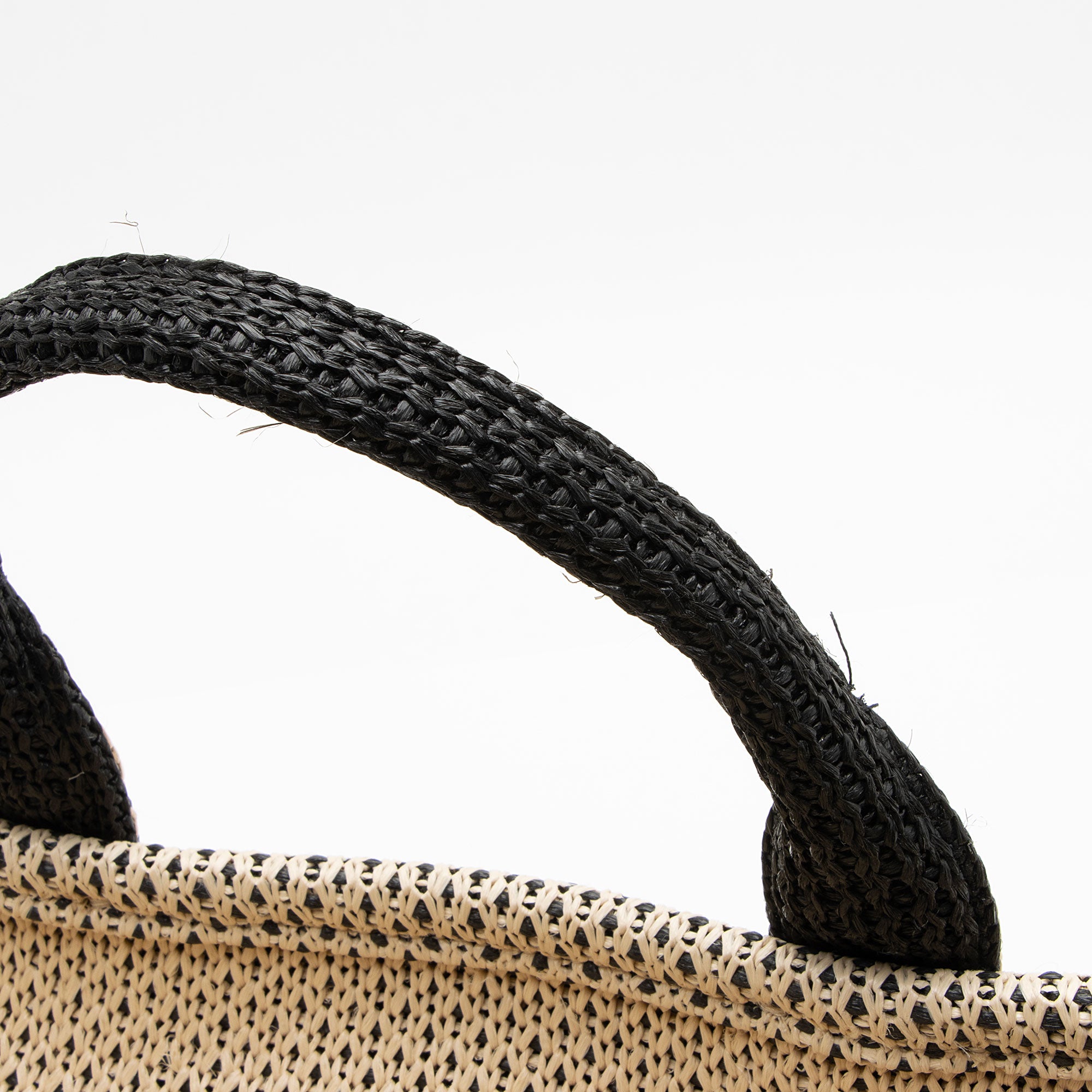 Marc Jacobs Straw Jacquard The Tote Medium Bag