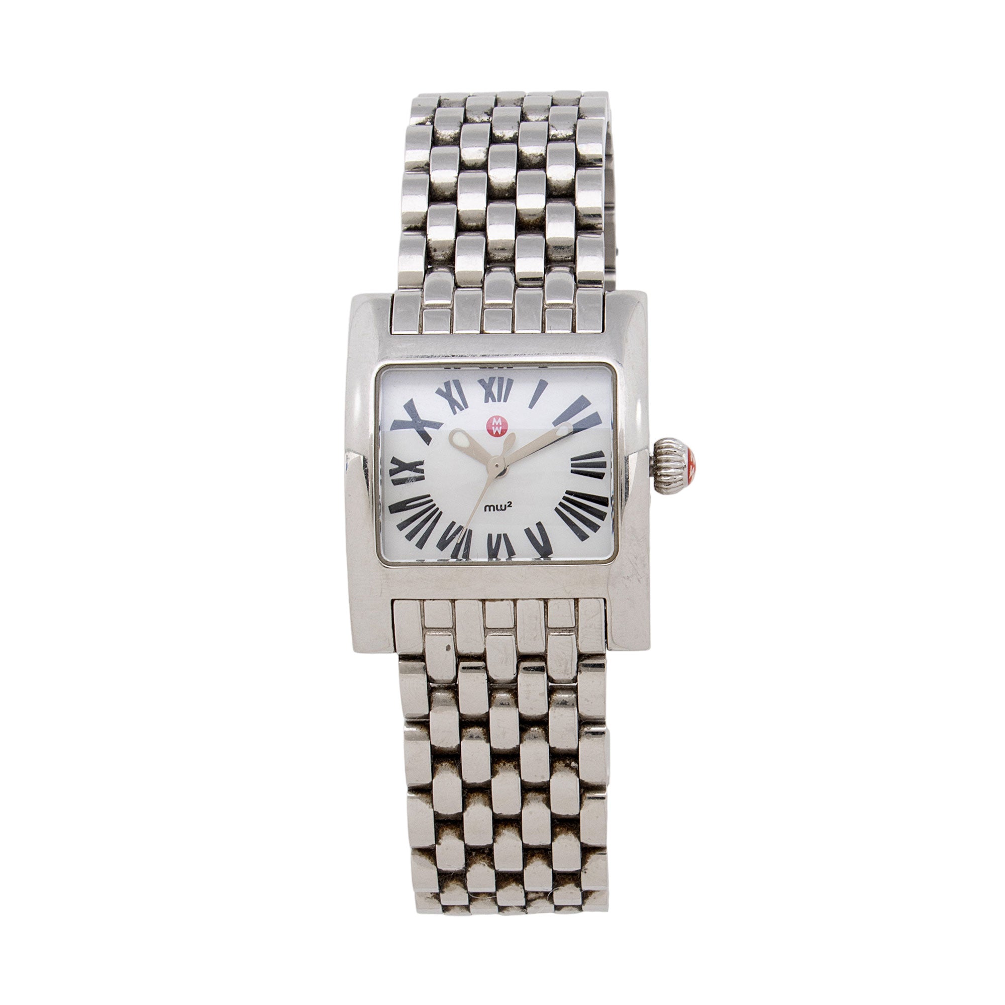 Michele Stainless Steel MW2 Watch (SHF-kvdnrv)