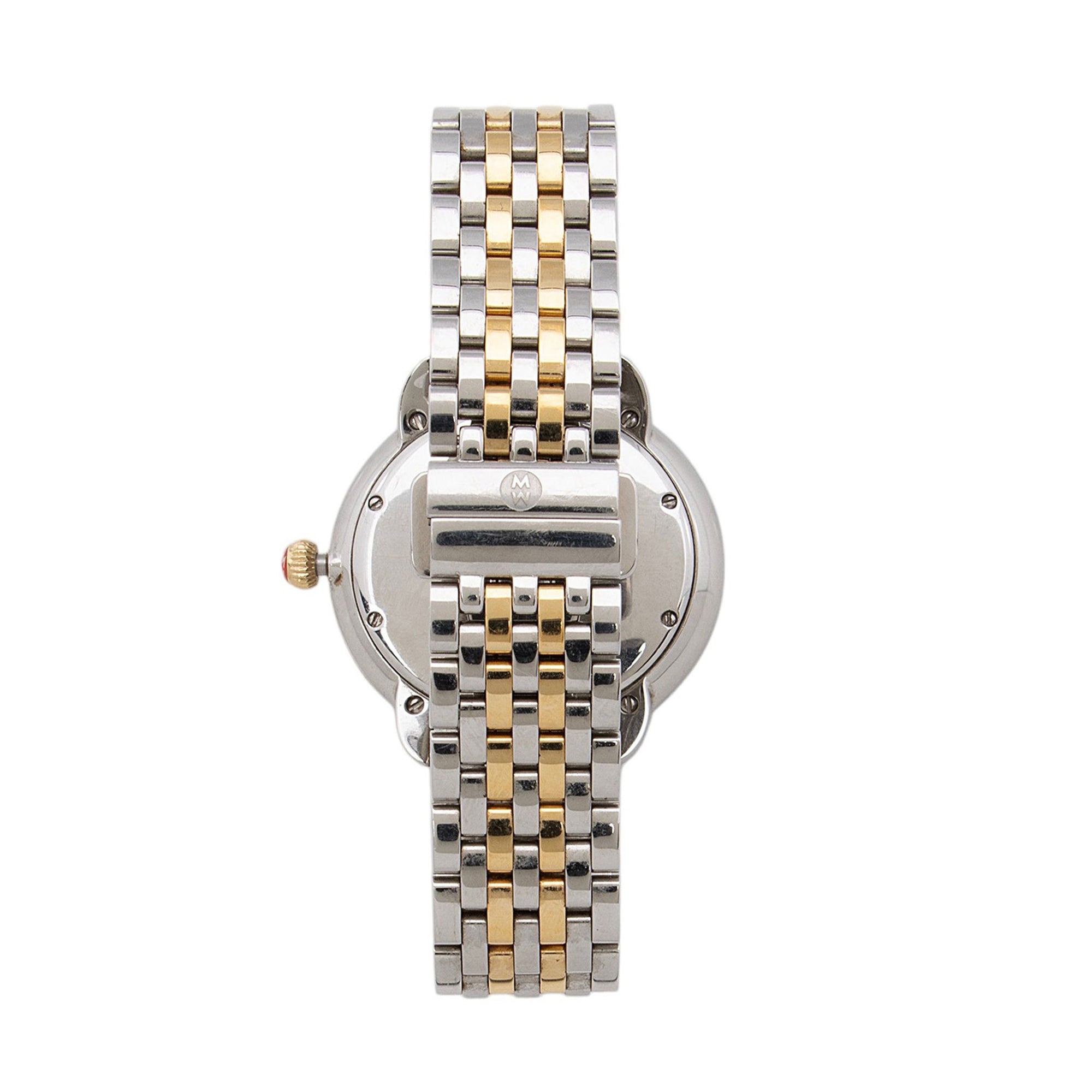 Michele Two-Tone Stainless Steel Diamond Serein Watch (SHF-vKHreJ)