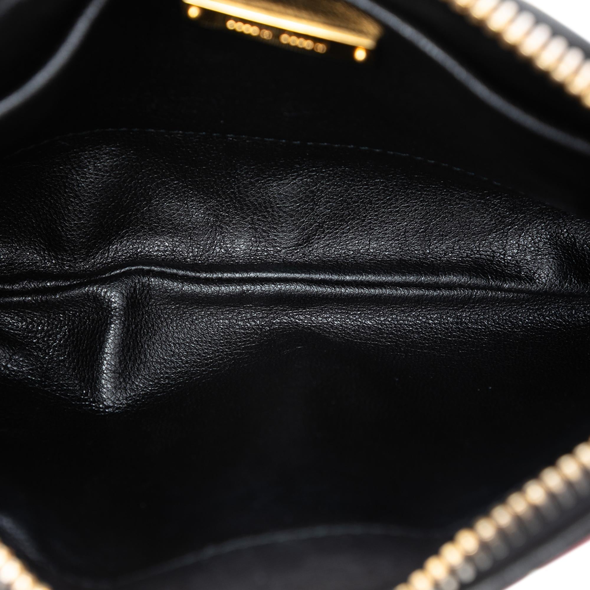 Miu Miu Bicolor Nappa Biker Satchel
