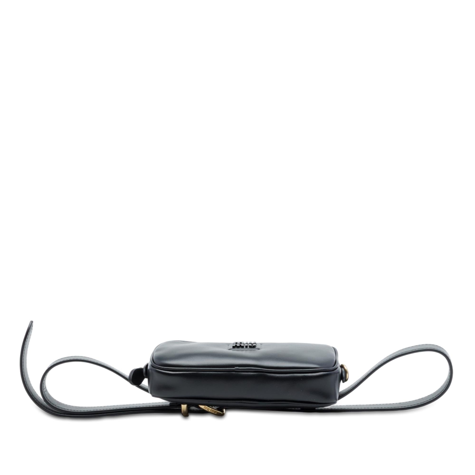 Miu Miu Calfskin Softy Beau Belt Bag