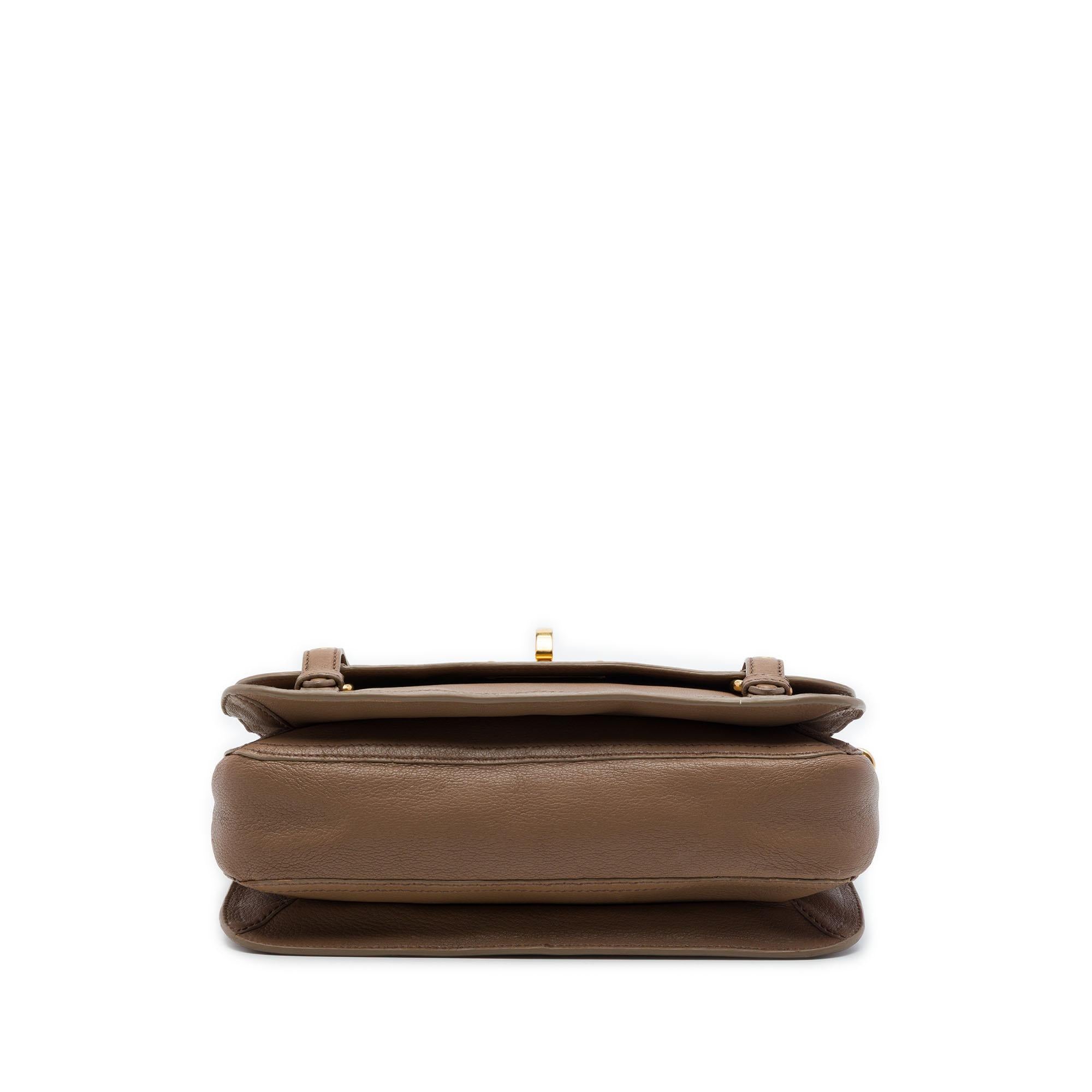 Miu Miu Cervo Deerskin East West Pattina Crossbody