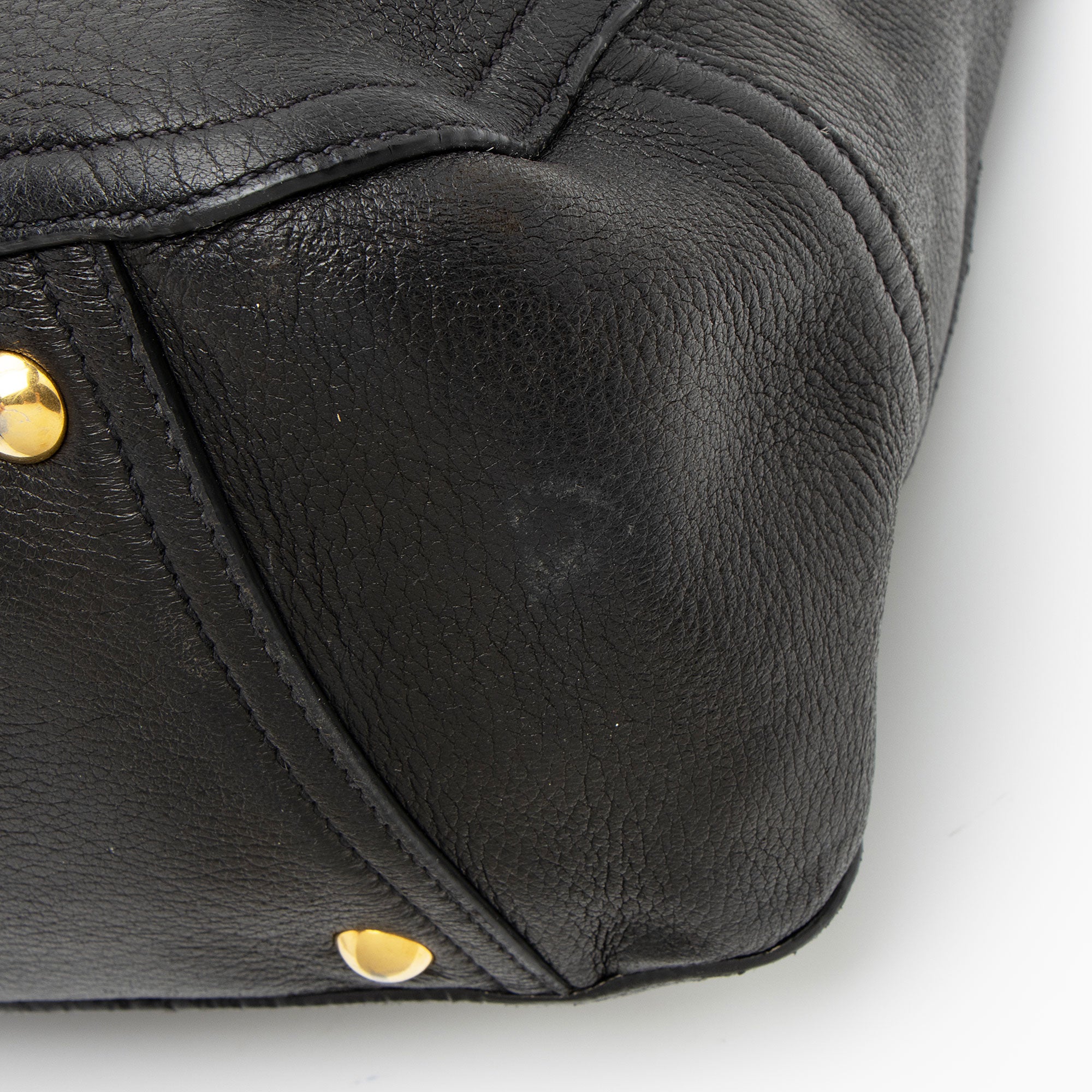 Miu Miu Cervo Turn Lock Flap Top Handle (SHF-l9fCUH)