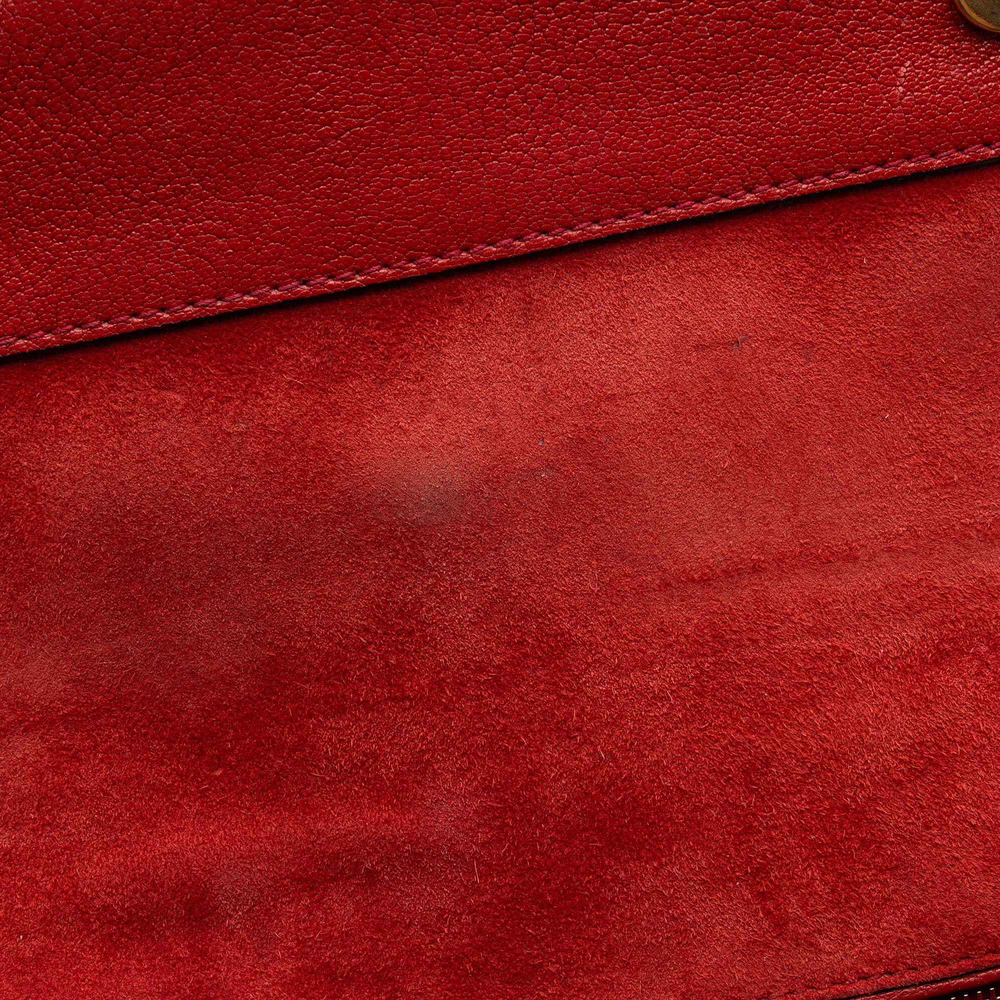 Miu Miu Goatskin Crystal Embellished Madras Shoulder Bag
